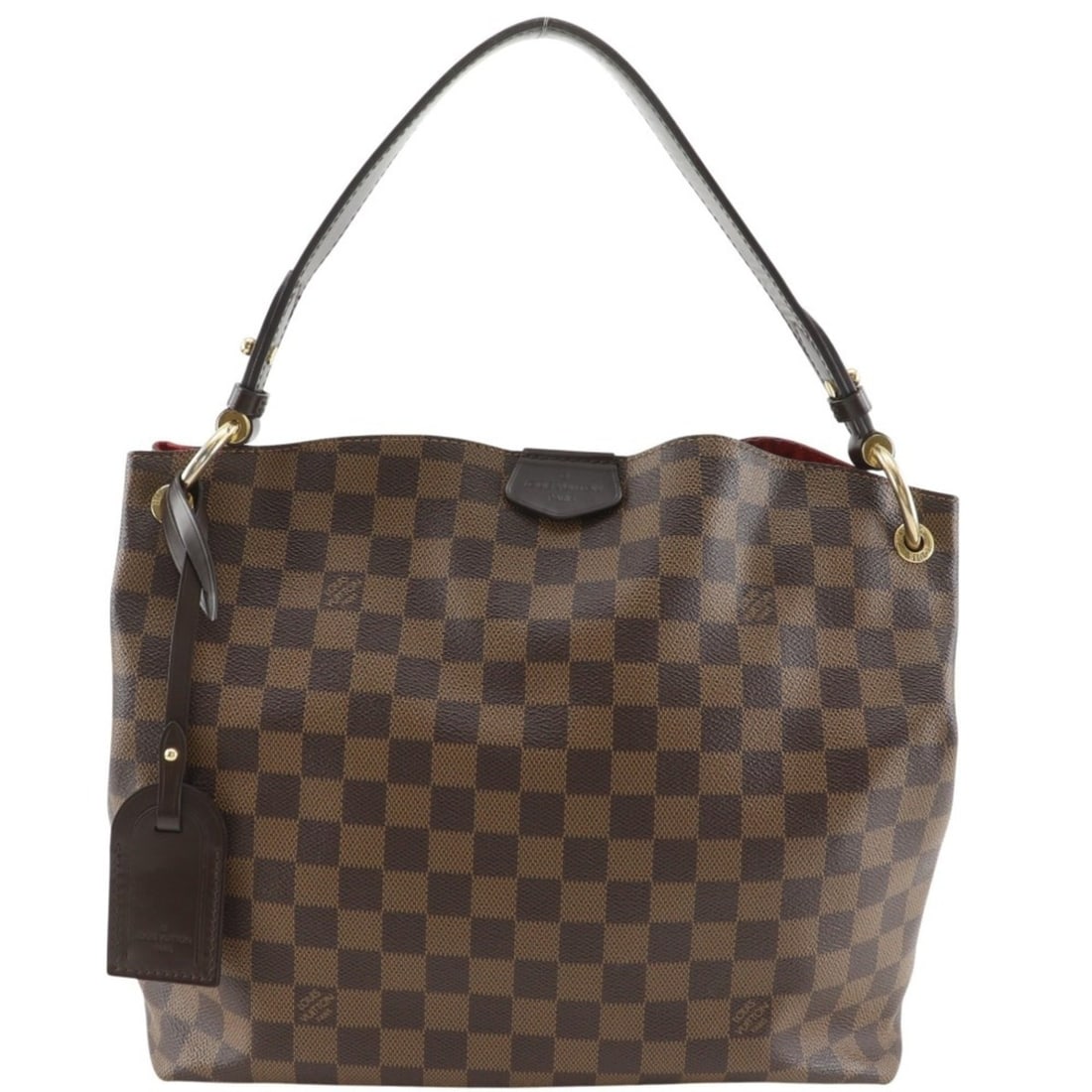 Louis Vuitton Graceful PM Shoulder Bag N44044 Damier Canvas 2018 Brown MI0148 A5 Women's: --- Catalog ---Category: SizeSize (HxWxD): 25cm x 29cm x 11cm / 9.84'' x 11.41'' x 4.33''Category: DesignType: Shoulder bagColor: BrownGender: WomenMaterial: Damier Canvas Category: GeneralMPN: N44044
