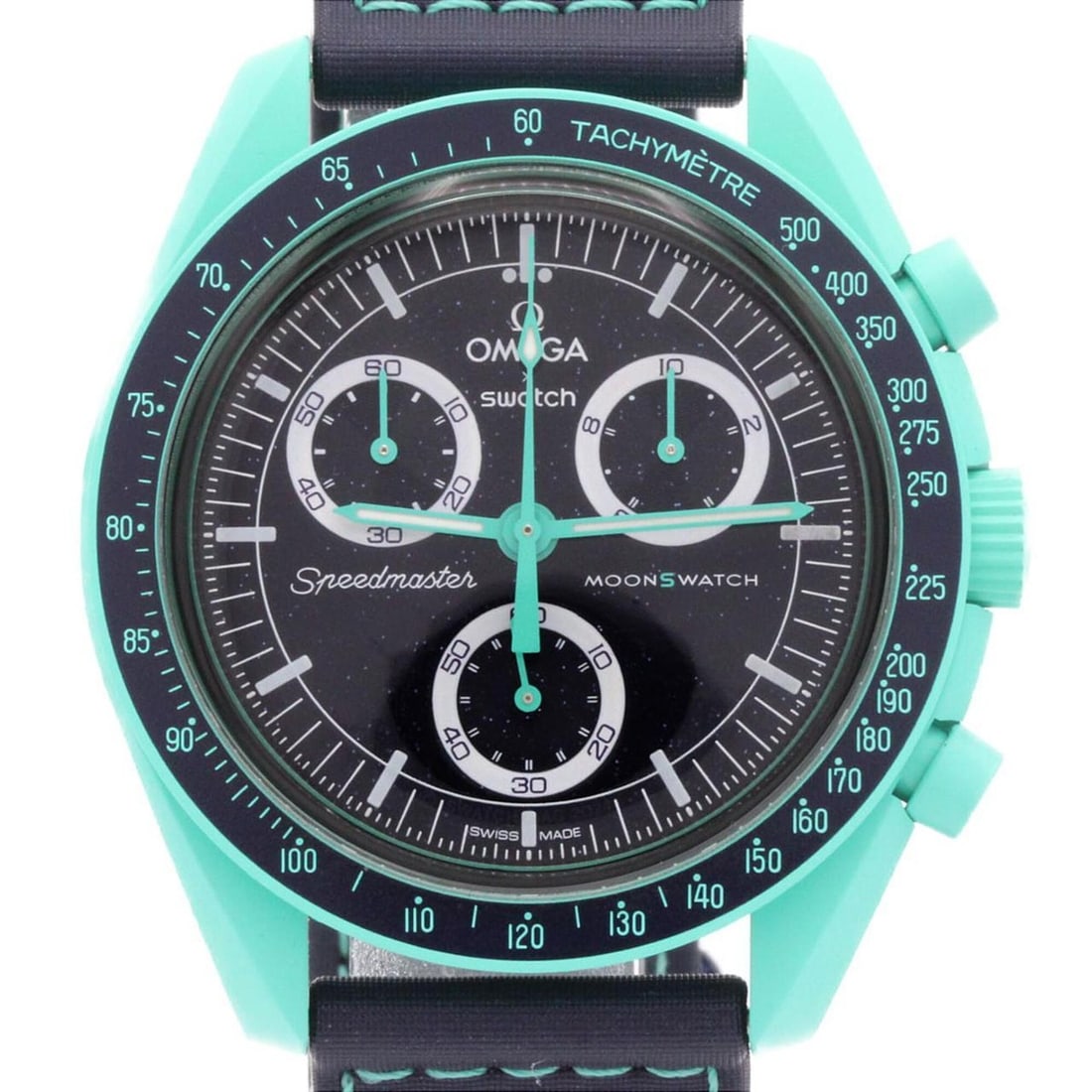 Swatch x Omega Mission on Earth Polar Lights S033L103 Bioceramic Quartz Watch: --- Catalog ---Category: SizeCase Diameter: 42mm / 1.65''Category: DesignType: WristwatchGender: MenColor (Dial): BlueCategory: GeneralMPN: S033L103Brand: SwatchCategory: MovementMovement: Quartz--- I