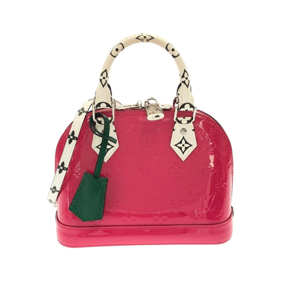 Louis Vuitton Vernis Alma BB M90447 Handbag: --- Catalog ---Category: SizeWeight: 520g / 1.14lb.Size (HxWxD): 17cm x 23.5cm x 11cm / 6.69'' x 9.25'' x 4.33''Strap Length: 115cm / 45.27''Handle Length: 27.5cm / 10.82''Category: DesignType: Handba