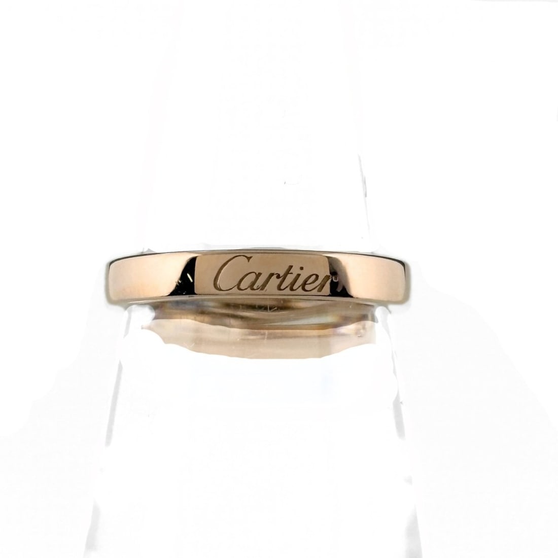 Cartier Heart Ring, Pink Gold (PG), 750, Women's Ring: --- Catalog ---Category: SizeWeight: 3.4g / 0.11oz.JP Size: 8.5US Size: 4.5Category: DesignType: Band ringGender: WomenMaterial: Pink gold (18K)Category: GeneralBrand: Cartier--- Item List ---Section: