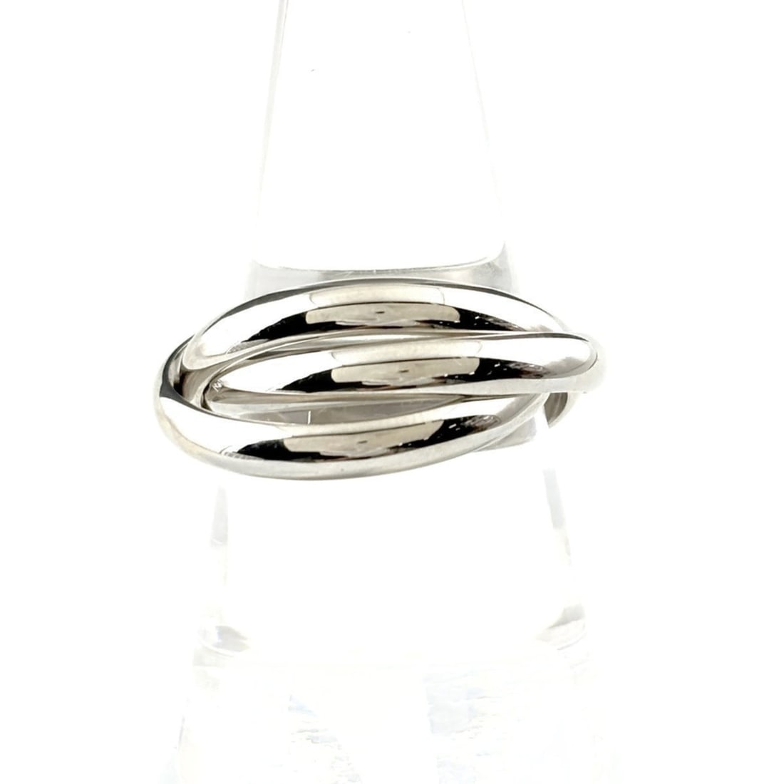 Cartier Trinity Ring (750) - Men's: --- Catalog ---Category: SizeWeight: 11.2g / 0.39oz.JP Size: 20US Size: 10Category: DesignType: Band ringGender: MenMetal Purity: 18KCategory: GeneralLine: TrinityBrand: Cartier--- Item List ---Sectio