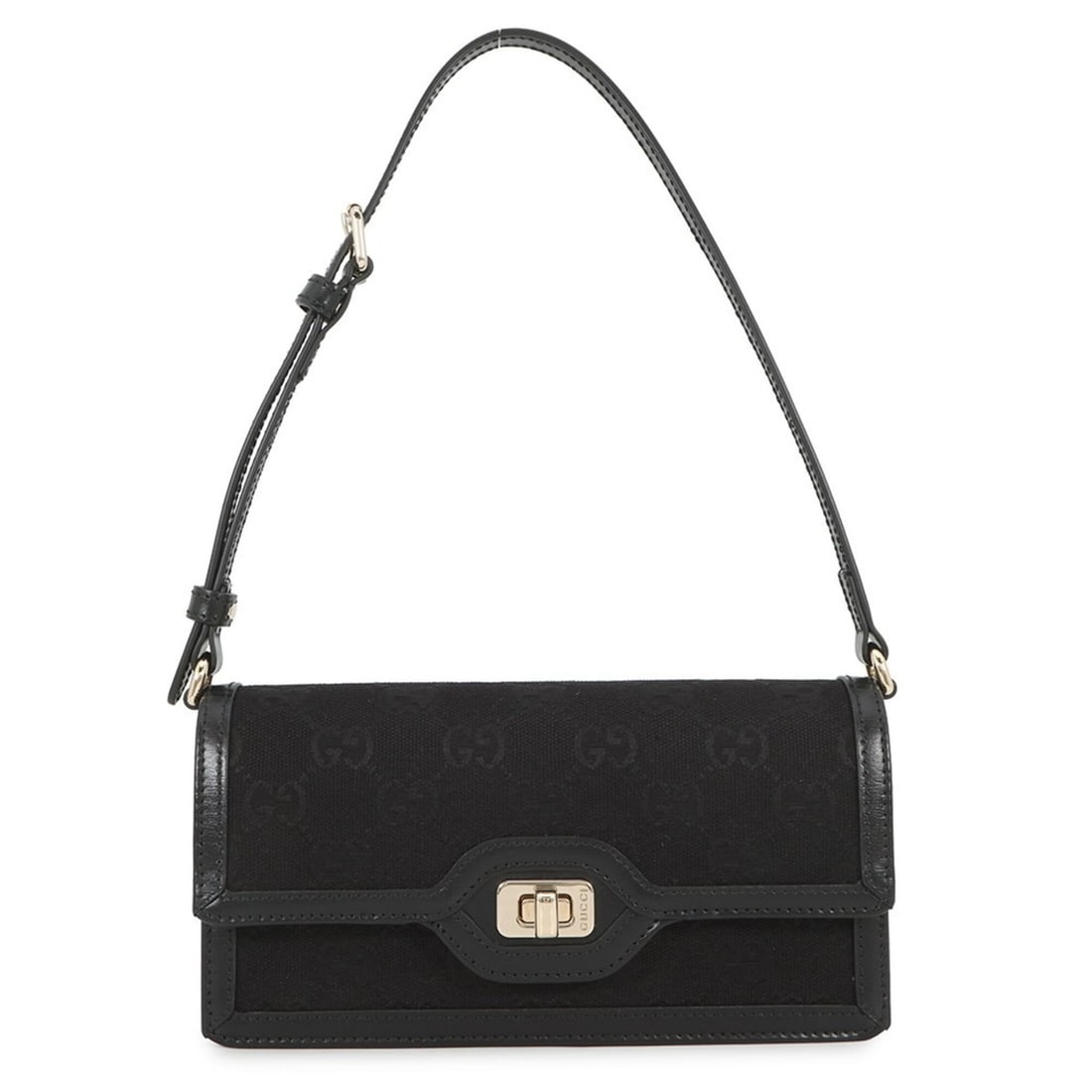 Gucci Luce Mini GG Canvas Leather Handbag 790038 GUCCI Black (1 of 20)