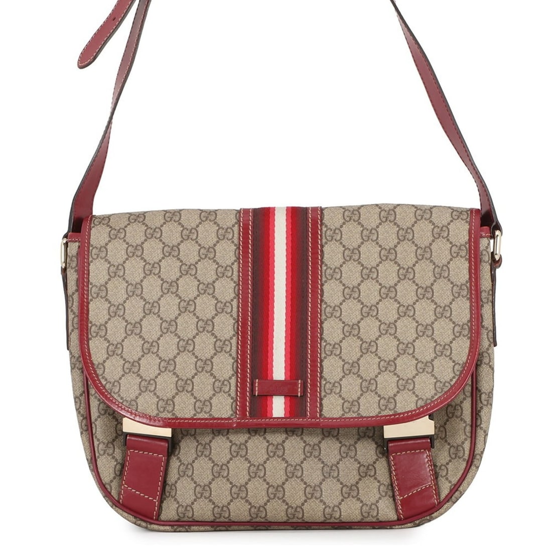 Gucci Shoulder Bag GG Supreme 201732 GUCCI Handbag: --- Catalog ---Category: SizeSize (HxWxD): 27.5cm x 33.5cm x 11cm / 10.82'' x 13.18'' x 4.33''Category: DesignType: Handbag, Shoulder bagGender: Women,MenMaterial: GG Supreme , Leather Category: Gener
