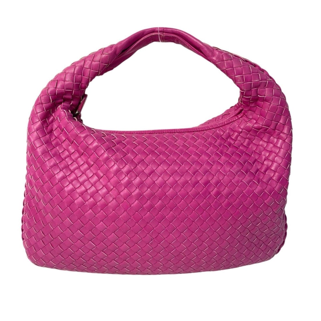 Bottega Veneta Intrecciato Hobo Shoulder Bag for Women: --- Catalog ---Category: SizeSize (HxWxD): 25cm x 36cm x 2cm / 9.84'' x 14.17'' x 0.78''Category: DesignType: Shoulder bagColor: Pink, PurpleGender: WomenMaterial: Leather Category: GeneralBrand: Bott