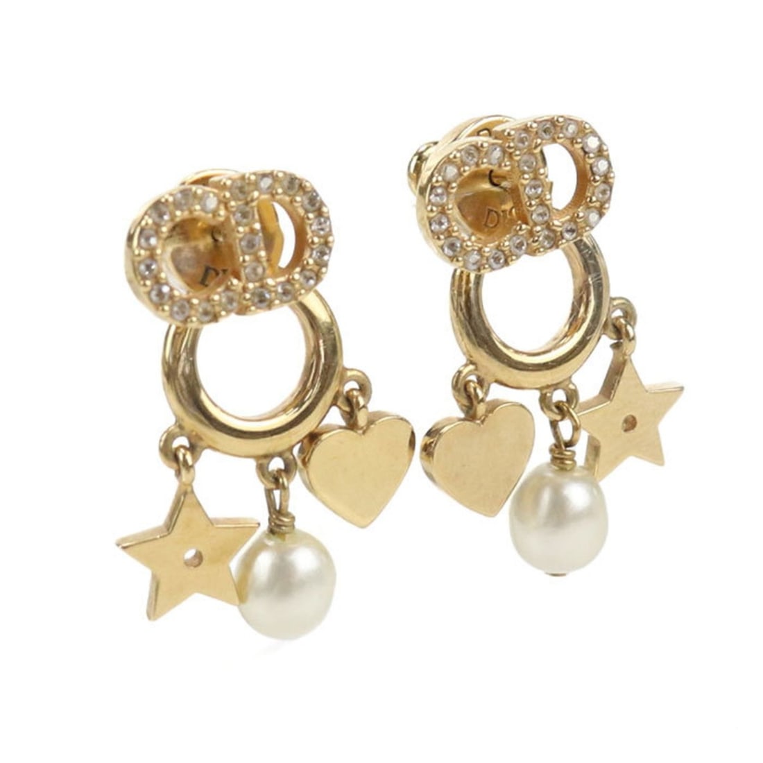 Christian Dior DIOR Dior earrings for women, gold: --- Catalog ---Category: SizeSize (HxWxD): 25.00mm x 11.00mm / 0.98'' x 0.43''Category: DesignType: Drop earringsColor: GoldGender: WomenMaterial: MetalCategory: GeneralBrand: Christian Dior--- Item L