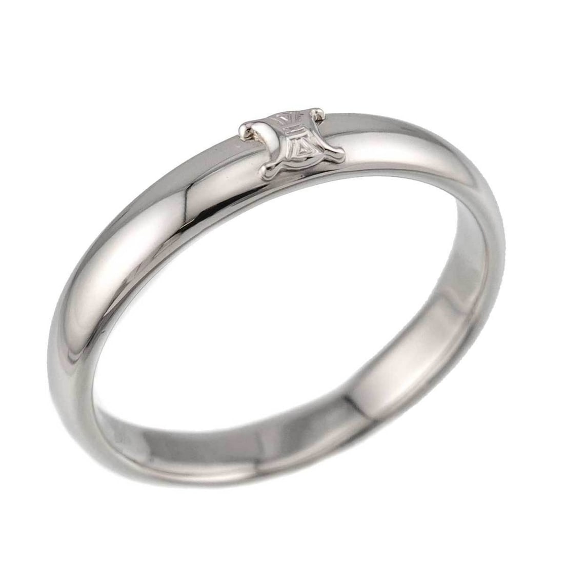 Celine Triomphe 1 Ring, Platinum, Macadam Ring - 4