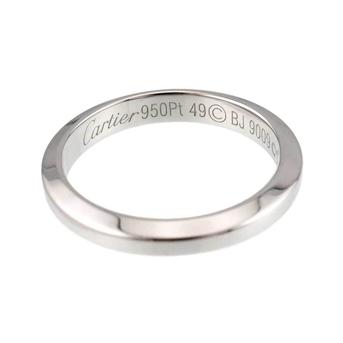 Cartier Declaration Ring #49, Platinum. - 3