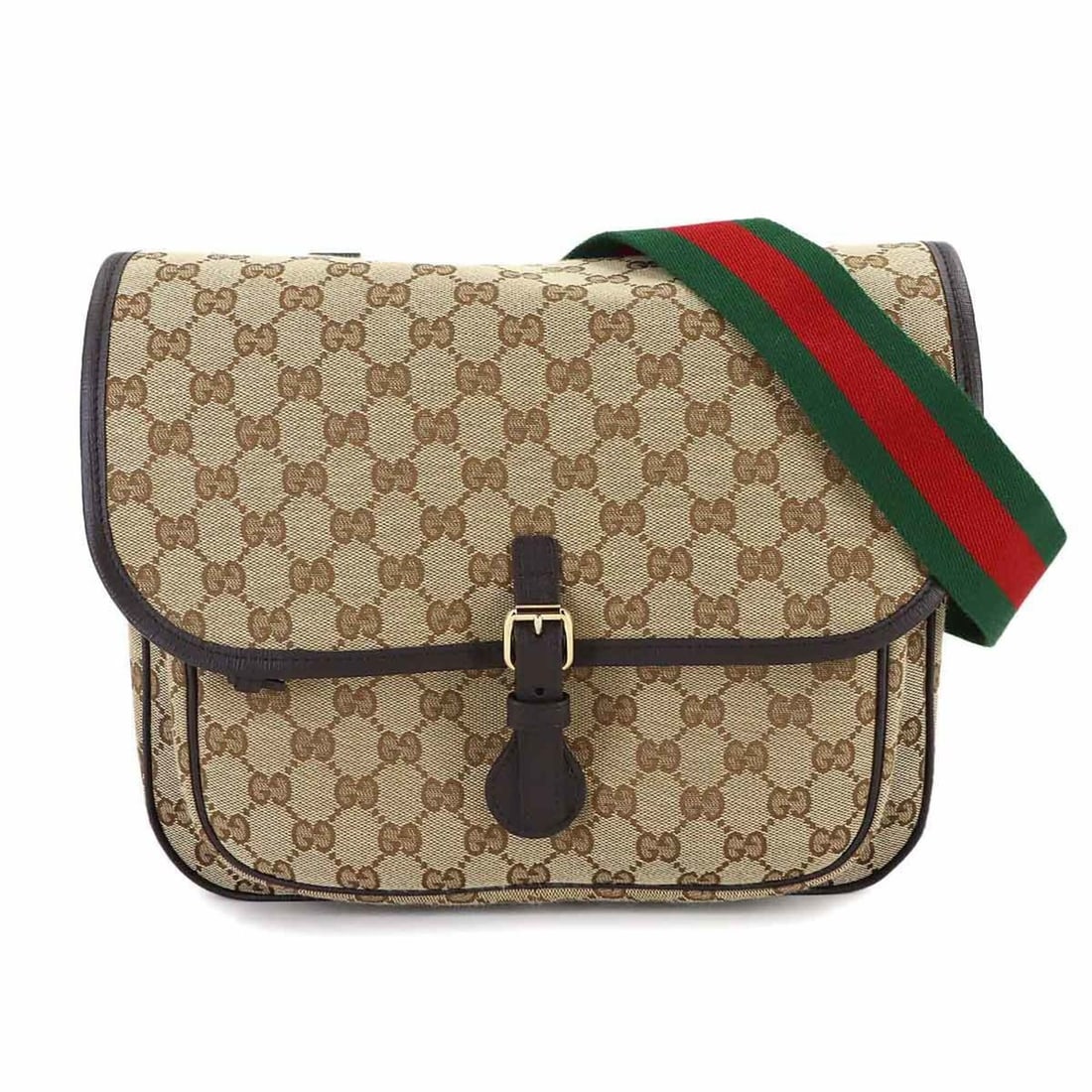 Gucci GG Canvas Shoulder Handbag Leather Beige Brown Kids 793823 Bag: --- Catalog ---Category: SizeSize (HxWxD): 24cm x 29.5cm x 8cm / 9.44'' x 11.61'' x 3.14''Category: DesignType: Handbag, Shoulder bagColor: Beige, BrownGender: WomenMaterial: GG canvas , Leather Categ