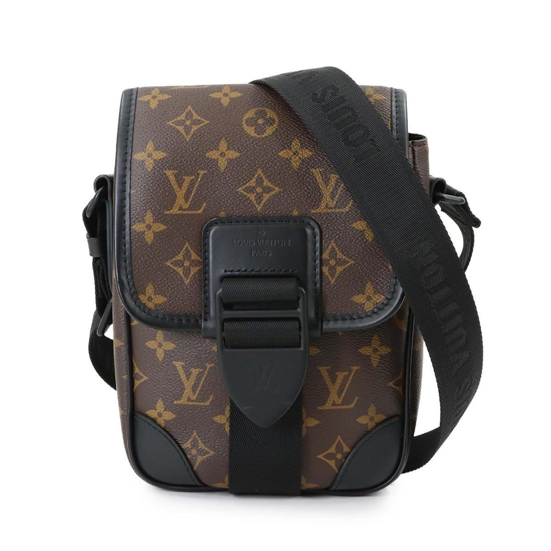 Louis Vuitton Monogram Macassar Archy Shoulder Handbag Brown Black M46442 RFID Messenger: --- Catalog ---Category: SizeSize (HxWxD): 23.5cm x 16cm x 7.5cm / 9.25'' x 6.29'' x 2.95''Category: DesignType: Handbag, Messenger bag, Shoulder bagColor: Black, Brown, Monogram MacassarGender: Women