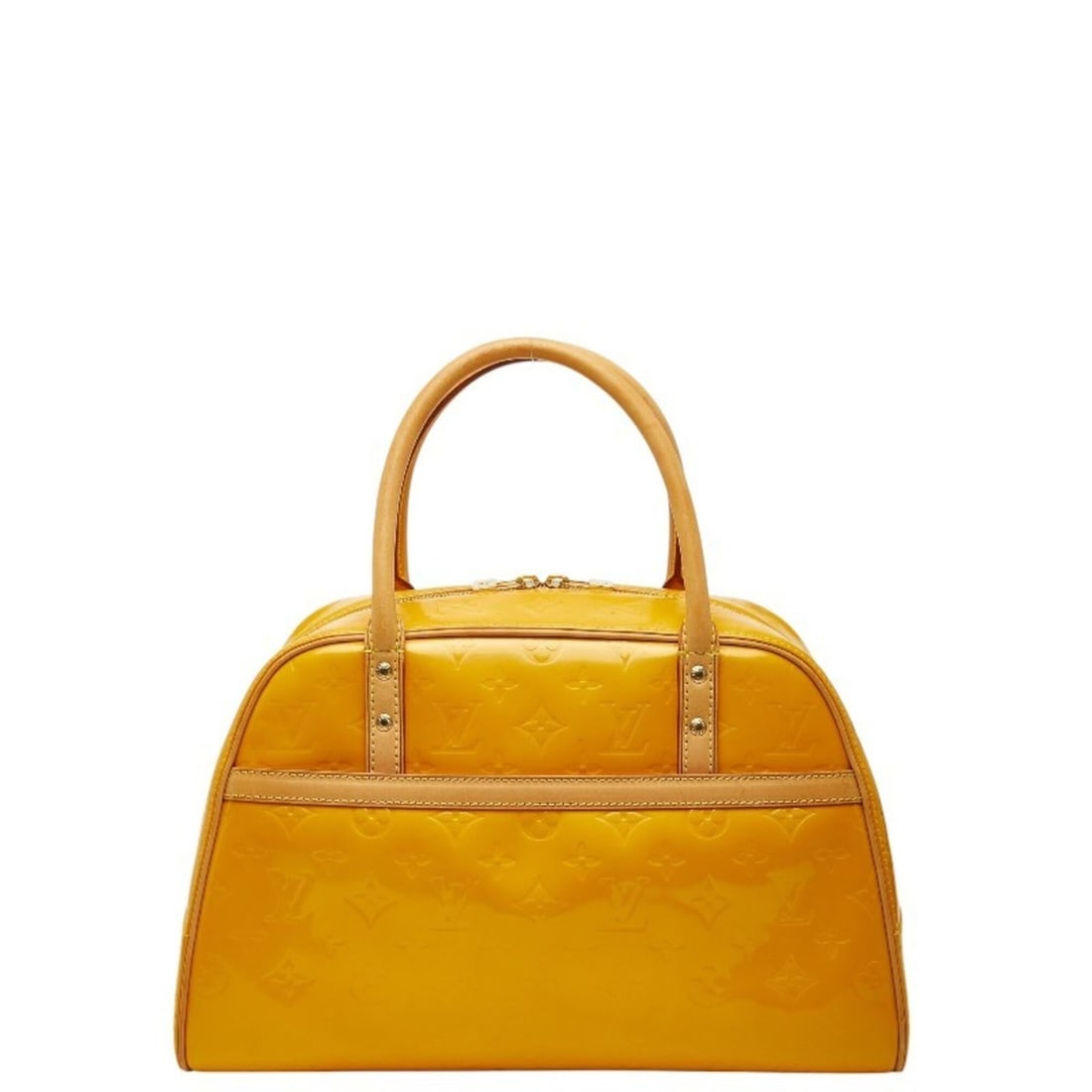 Louis Vuitton Monogram Vernis Tompkins Square Handbag Mini Boston Bag M91102 Jaune Yellow Patent: --- Catalog ---Category: SizeSize (HxWxD): 21cm x 35cm x 17cm / 8.26'' x 13.77'' x 6.69''Category: DesignType: Boston bag, HandbagColor: Jaune, YellowGender: WomenMaterial: Patent leather Category: Ge