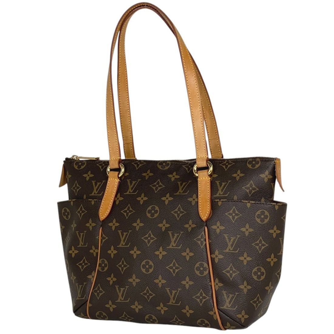 Louis Vuitton Totally PM Tote Bag, Monogram Brown, M56688, Women's (1 of 7)