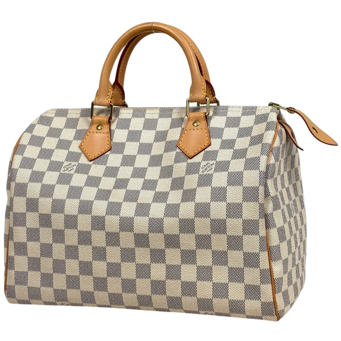 Louis Vuitton Speedy 30 Boston Bag Handbag Damier Azur White N41533 Women's: --- Catalog ---Category: SizeSize (HxWxD): 21cm x 31cm x 18cm / 8.26'' x 12.2'' x 7.08''Category: DesignType: Boston bag, HandbagColor: WhiteGender: WomenMaterial: Damier Azur Category: GeneralBrand: 