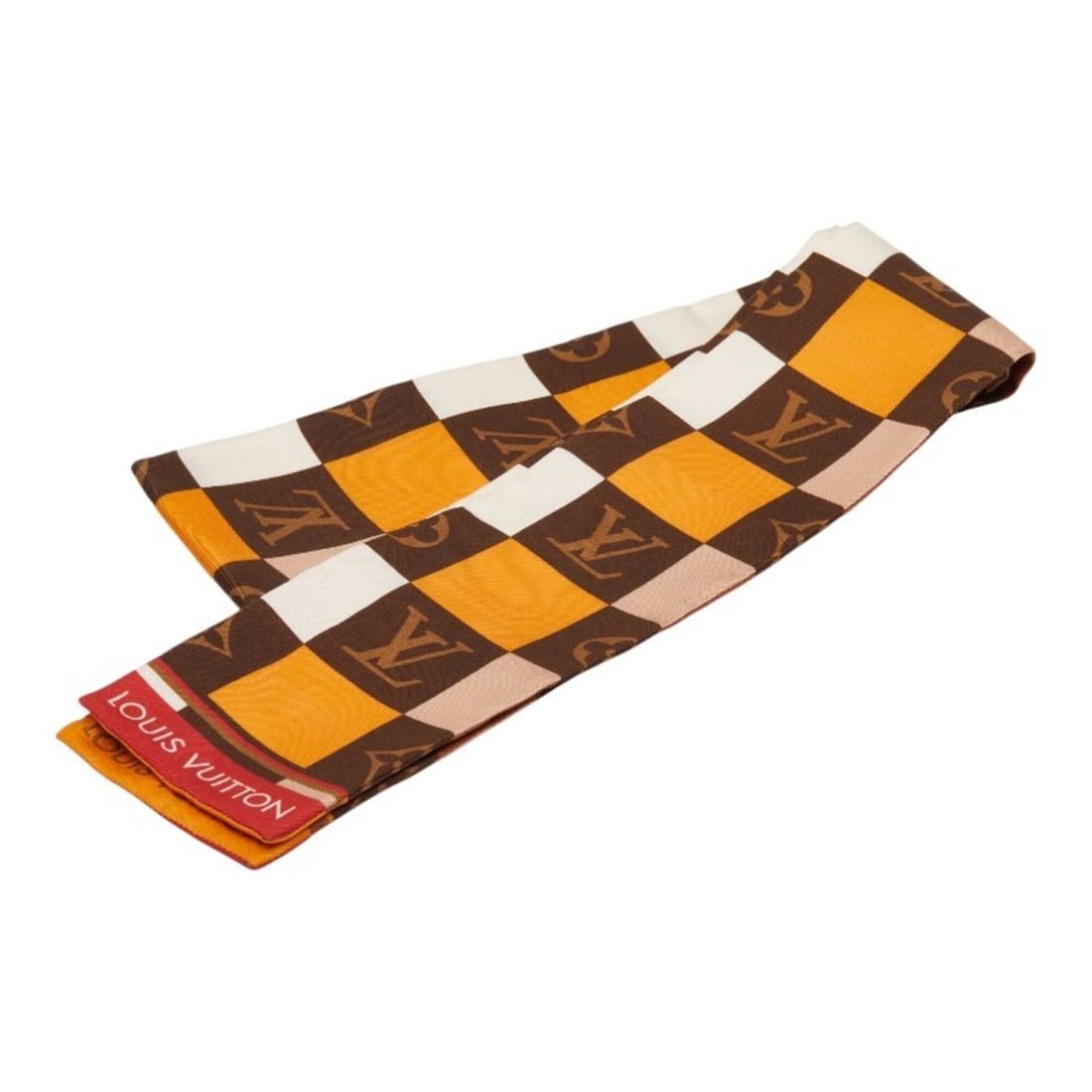 Louis Vuitton Monogram Bandeau Scarf M68647 Brown Silk Women's LOUIS VUITTON: --- Catalog ---Category: SizeSize (LxW): 1.19m x 8cm / 46.85'' x 3.14''Category: DesignType: ScarfColor: BrownGender: WomenMaterial: Silk Category: GeneralMPN: M68647Brand: Louis Vuitton--- Item List 