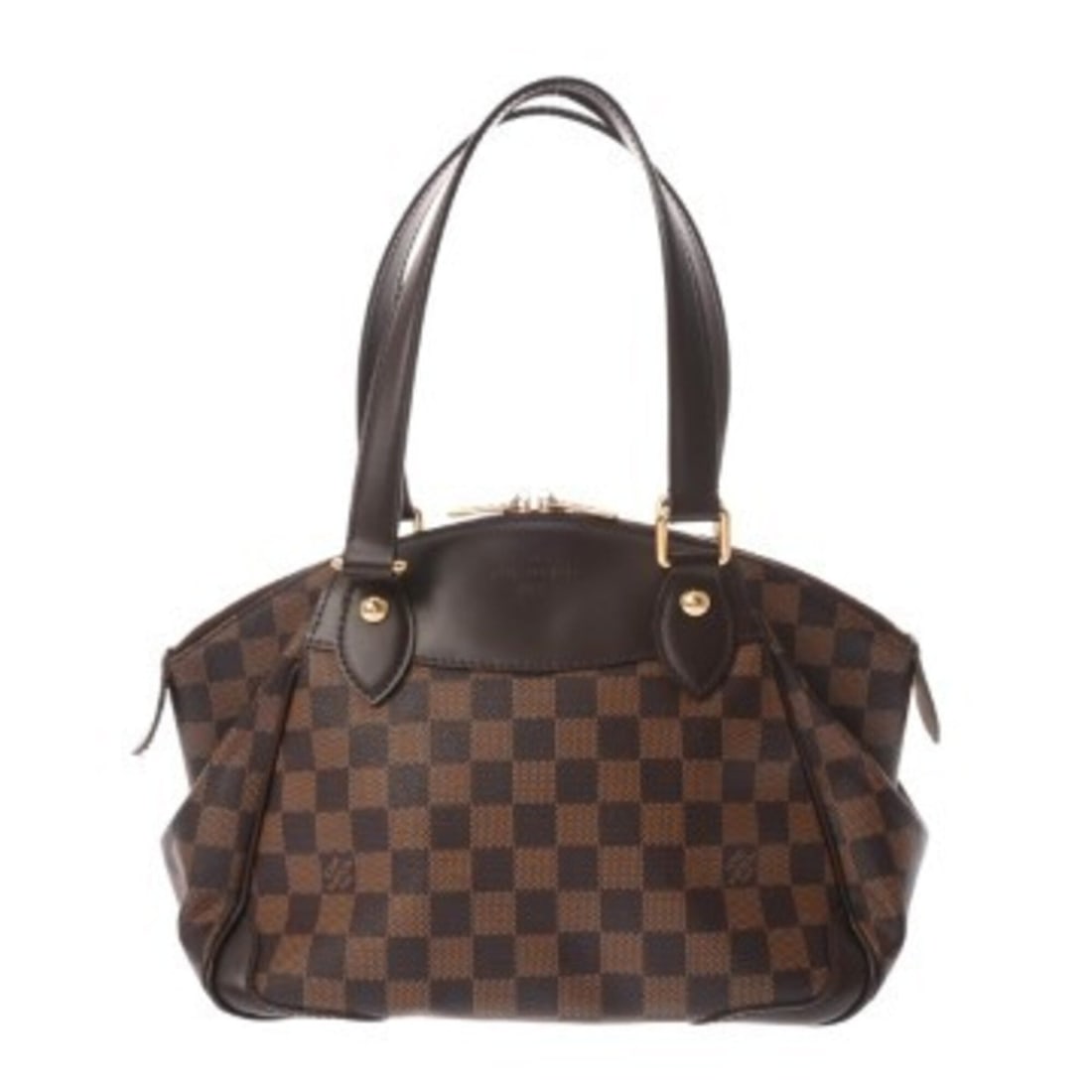 LOUIS VUITTON Louis Vuitton Damier Verona PM Brown N41117 Women's Canvas Handbag AB Rank Used Ginzo: --- Catalog ---Category: SizeSize (HxWxD): 21cm x 27cm x 15cm / 8.26'' x 10.62'' x 5.9''Category: DesignType: HandbagColor: BrownGender: WomenMaterial: Damier Canvas Category: GeneralMPN: N41117Brand: