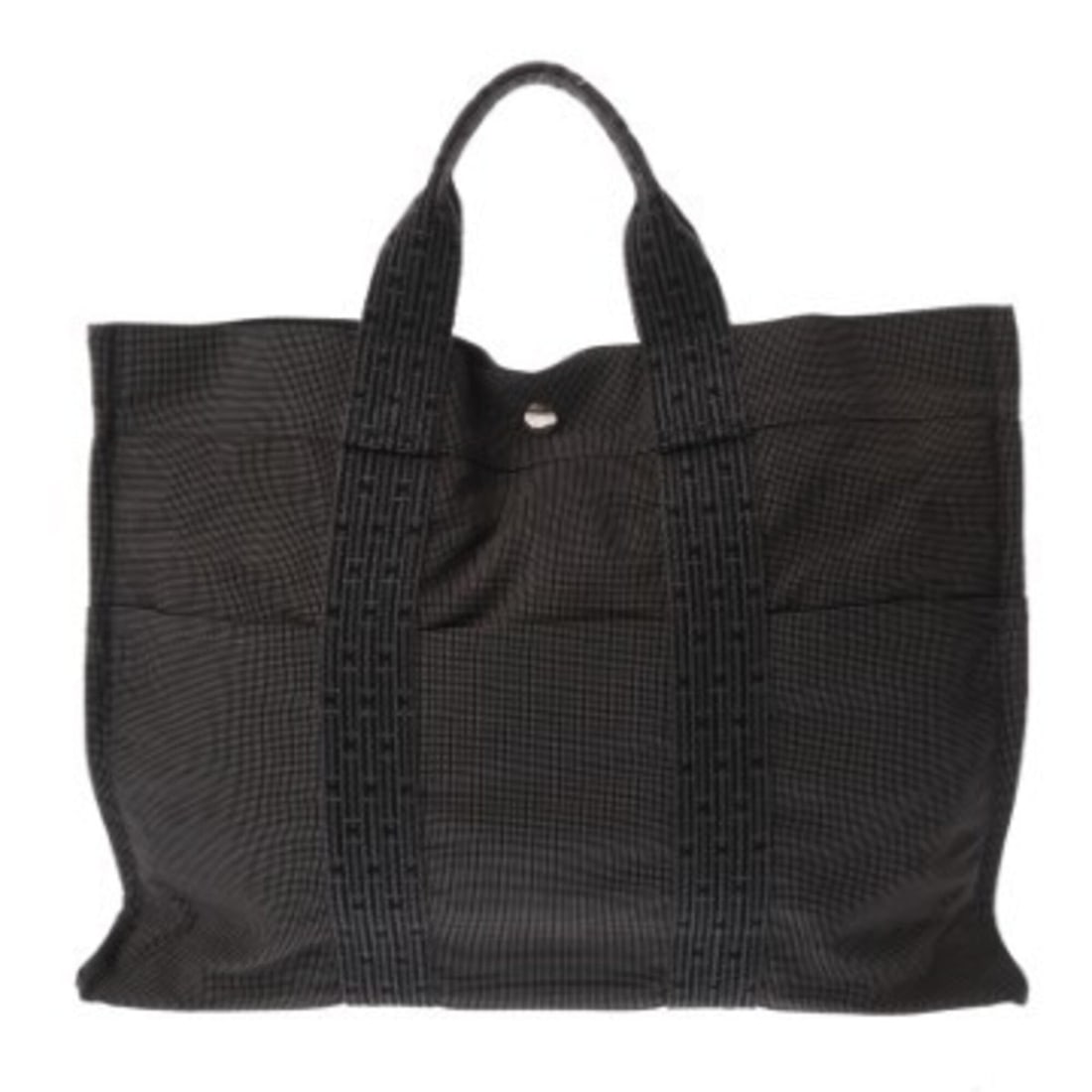 HERMES Hermes Herline MM Grey Canvas Tote Bag for Men and Women, AB Rank, Used, Ginzo: --- Catalog ---Category: SizeSize (HxWxD): 32.5cm x 43cm x 10cm / 12.79'' x 16.92'' x 3.93''Category: DesignType: Tote bagColor: Dark gray, GrayGender: Men,WomenMaterial: Canvas Category: GeneralBrand