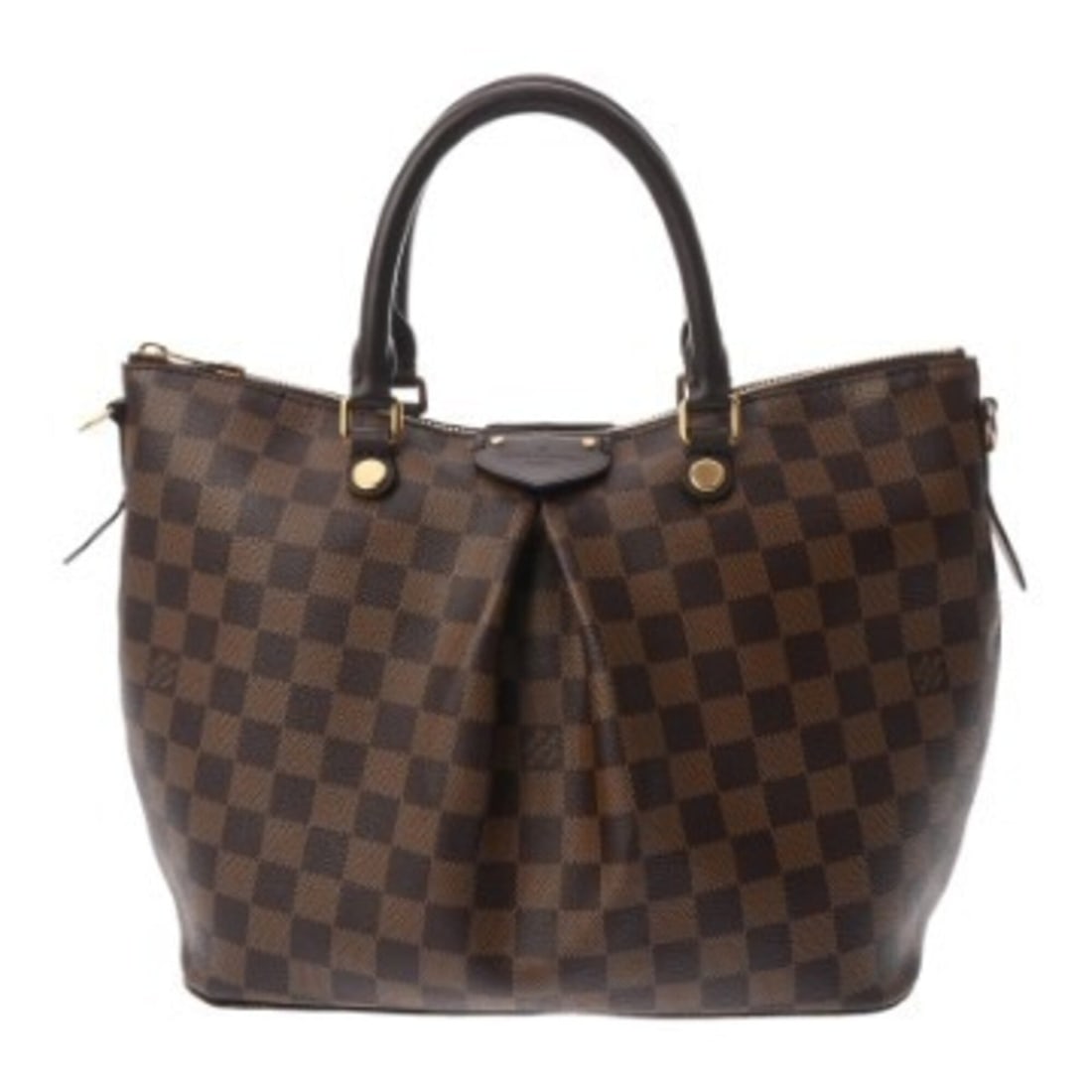 LOUIS VUITTON Louis Vuitton Damier Siena MM Brown N41546 Women's Canvas Handbag AB Rank Used Ginzo: --- Catalog ---Category: SizeSize (HxWxD): 22.5cm x 28cm x 14.5cm / 8.85'' x 11.02'' x 5.7''Category: DesignType: HandbagColor: BrownGender: WomenMaterial: Damier Canvas Category: GeneralMPN: N41546Br