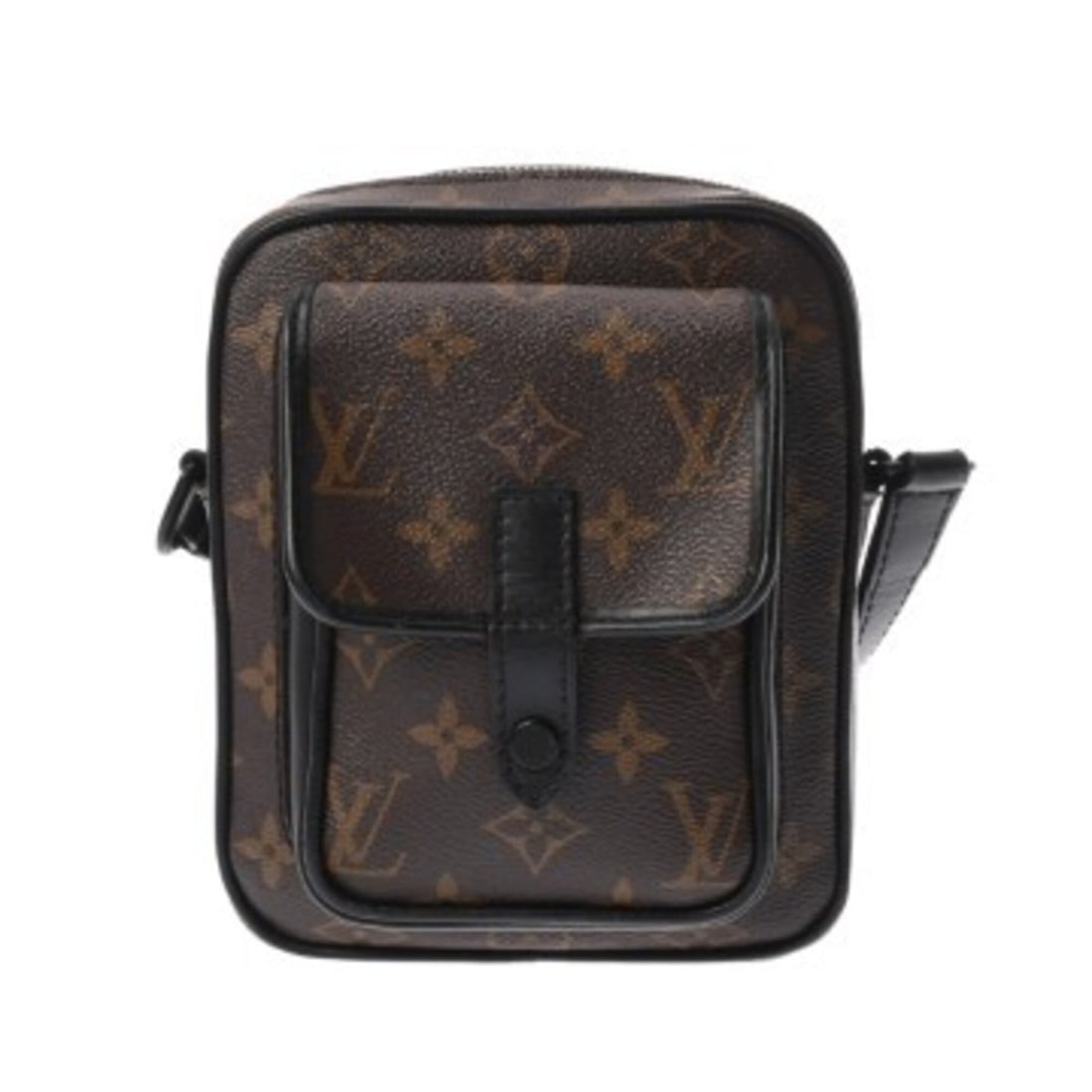 LOUIS VUITTON Louis Vuitton Monogram Macassar Christopher Wearable Wallet Brown Black M69404 Men's: --- Catalog ---Category: SizeSize (HxWxD): 17.5cm x 14.5cm x 4.5cm / 6.88'' x 5.7'' x 1.77''Category: DesignType: Shoulder bagColor: Black, BrownGender: MenMaterial: Monogram , Canvas Category: Genera