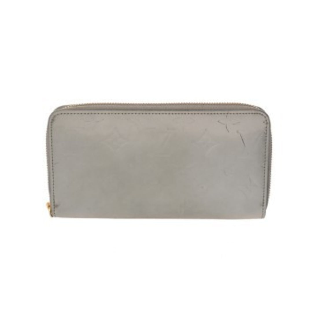 LOUIS VUITTON Louis Vuitton Monogram Vernis Zippy Wallet Silver Women's Long AB Rank Used Ginzo (1 of 11)