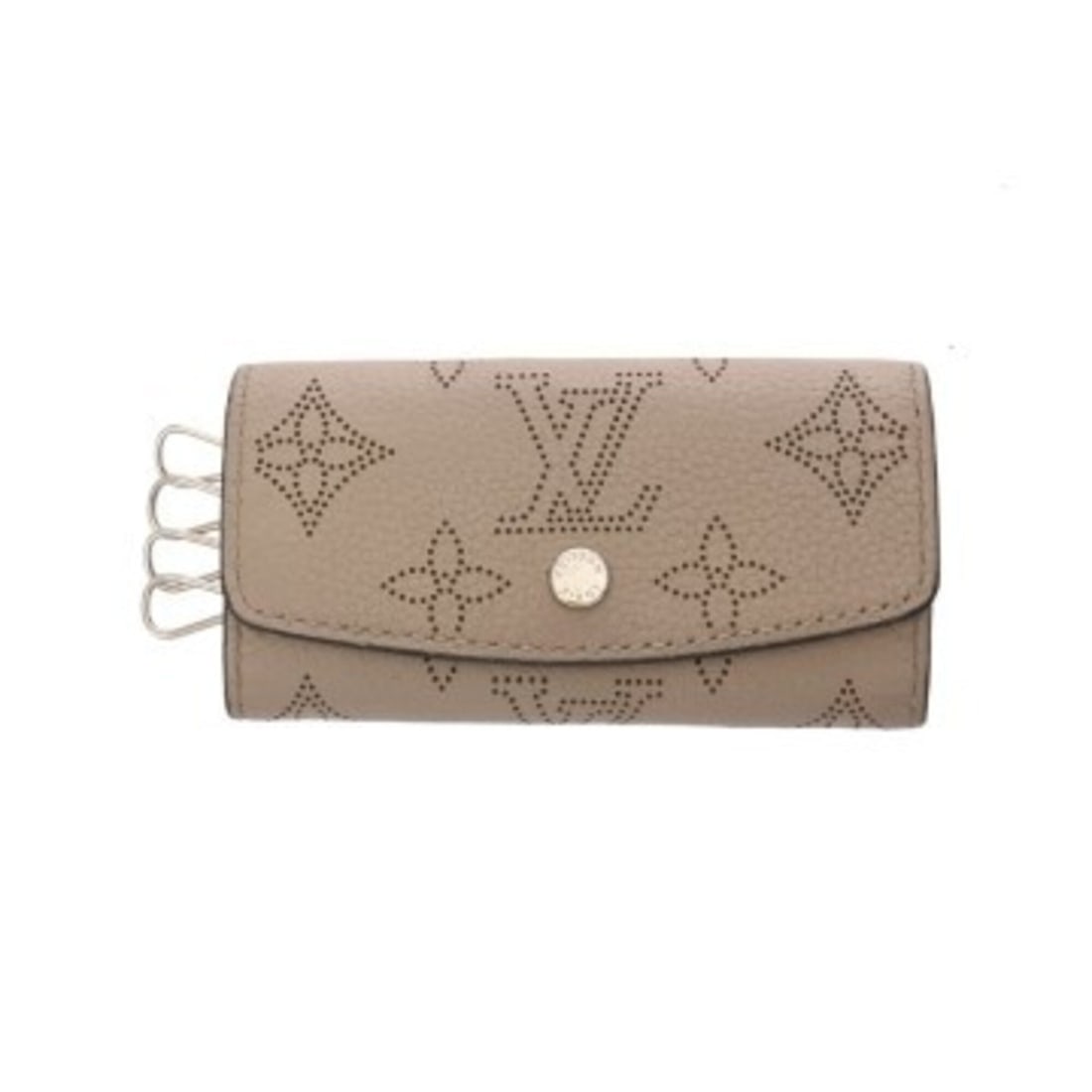 LOUIS VUITTON Louis Vuitton Monogram Mahina Multicles 4 Galet M82760 Women's Leather Key Case B Rank: --- Catalog ---Category: DesignType: KeycaseColor: Beige, GalleGender: WomenMaterial: Mahina leather , Leather Category: GeneralBrand: Louis VuittonCategory: Physical PropertiesSize (HxWxD): 5.5cm x 1