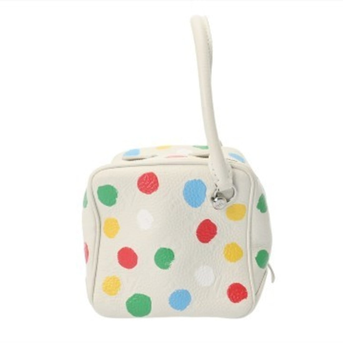 LOUIS VUITTON Louis Vuitton Monogram Painted Dot Square Bag White Women's Leather Handbag AB Rank: --- Catalog ---Category: SizeSize (HxWxD): 14cm x 15cm x 15cm / 5.51'' x 5.9'' x 5.9''Category: DesignType: HandbagColor: Monogram, WhiteGender: WomenMaterial: Monogram , Leather Category: GeneralBran