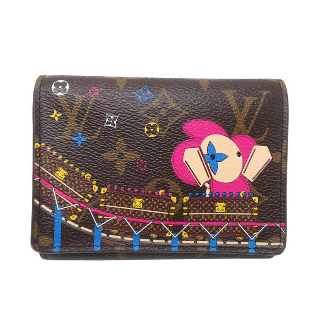 Louis Vuitton Portefeuille Victorine Women's Tri-fold Wallet M69751 (Discontinued) Monogram Brown: --- Catalog ---Category: SizeSize (HxWxD): 9cm x 12cm x 3cm / 3.54'' x 4.72'' x 1.18''Category: DesignType: Wallet (tri-fold)Color: BrownGender: WomenMaterial: Monogram Category: GeneralMPN: M69751Bra