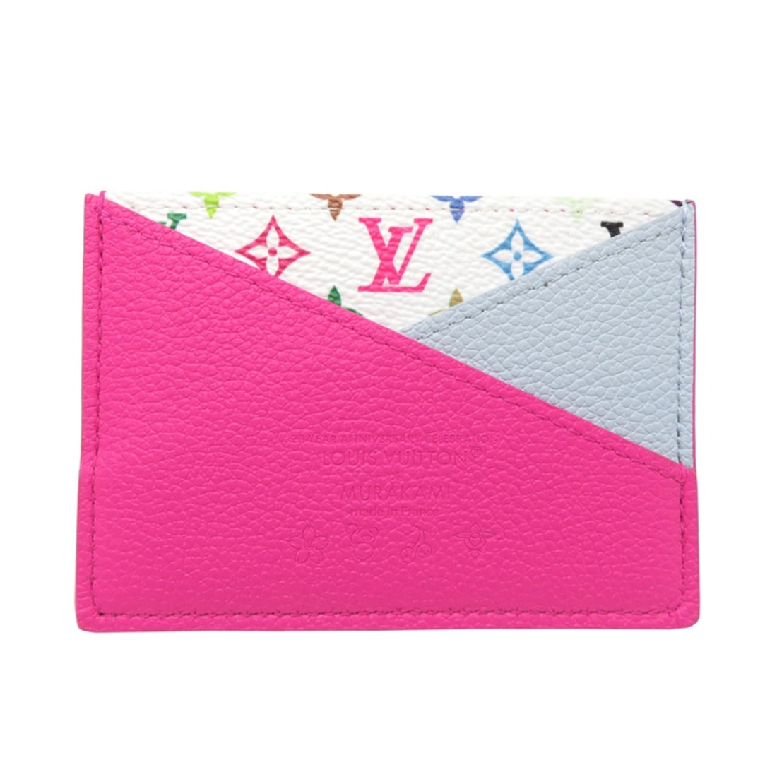 Louis Vuitton Portecarte Crisscross Takashi Murakami Collaboration Women's Business Card Holder/Card: --- Catalog ---Category: DesignType: Card caseColor: Multi-colorGender: WomenMaterial: Monogram Multicolore Category: GeneralMPN: M14091Brand: Louis VuittonCountry of Origin: FranceCategory: Physical 