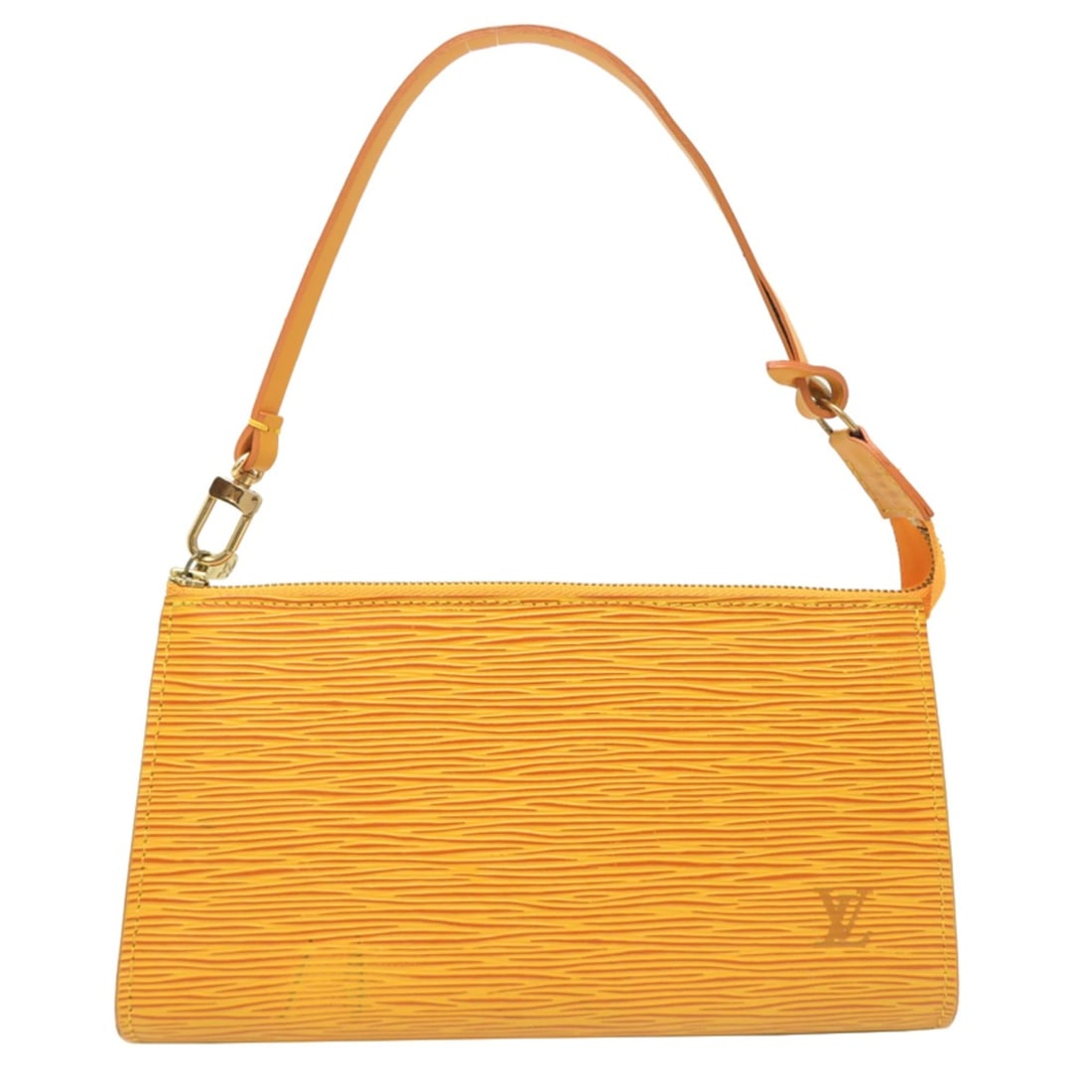 Louis Vuitton Pochette Accessoires Women's Pouch M52959 (Discontinued) Epi Leather, Yellow: --- Catalog ---Category: SizeSize (HxWxD): 12cm x 22cm x 2.5cm / 4.72'' x 8.66'' x 0.98''Category: DesignType: Pochette, PouchColor: Purple, YellowGender: WomenMaterial: Epi leather Category: GeneralM