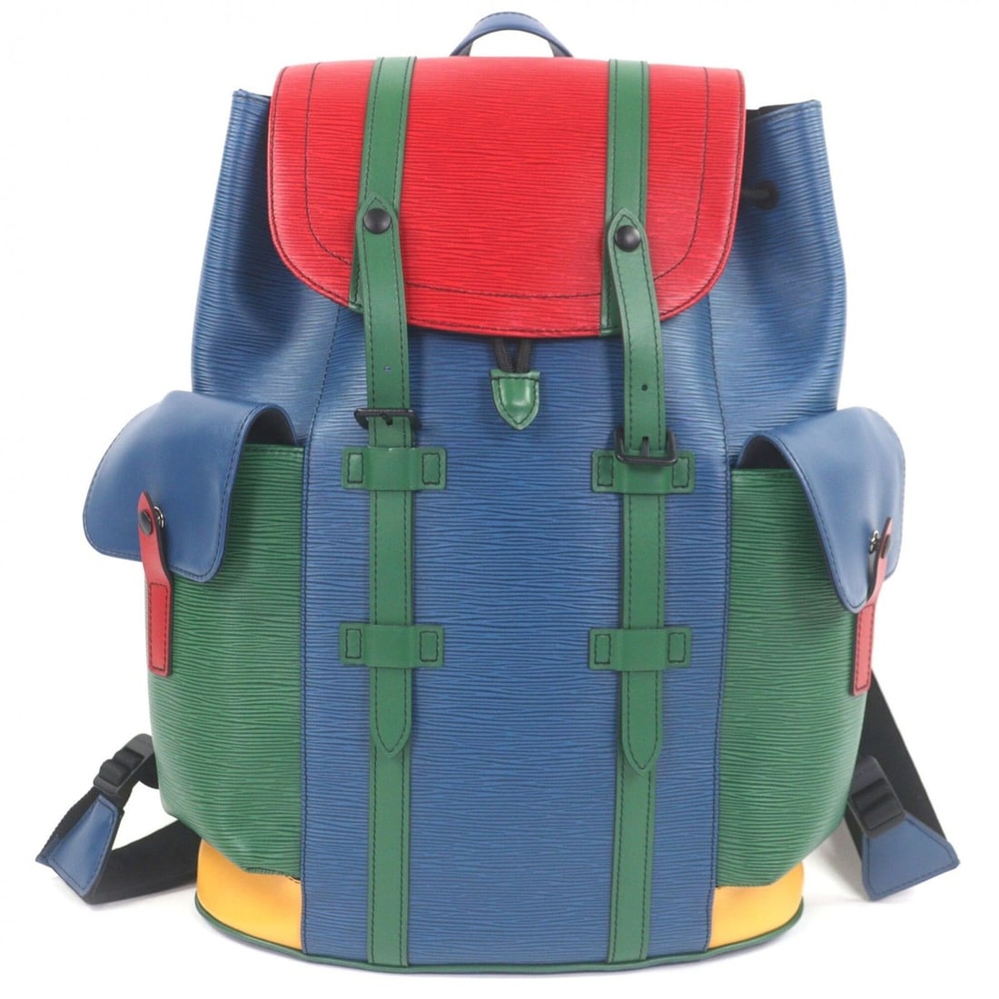 LOUIS VUITTON M55565 Epi Christopher PM Leather Backpack Daypack Multicolor with Dust Bag Made in (1 of 13)
