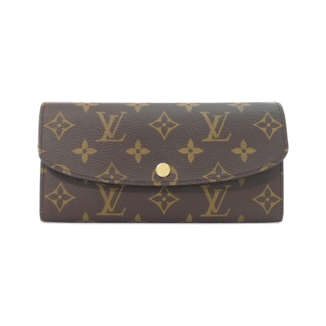 Louis Vuitton Monogram Portefeuille Emilie M61289 Wallet: --- Catalog ---Category: SizeSize (HxWxD): 10cm x 19cm x 2cm / 3.93'' x 7.48'' x 0.78''Category: DesignColor: Marron, MonogramGender: WomenMaterial: Coated canvas Category: GeneralMPN: M61289Brand: