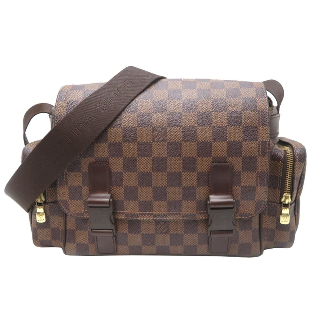 Louis Vuitton Reporter Melville Women's/Men's Shoulder Bag N51126 Damier Brown: --- Catalog ---Category: SizeSize (HxWxD): 20cm x 33cm x 12cm / 7.87'' x 12.99'' x 4.72''Category: DesignType: Shoulder bagColor: BrownGender: Men,WomenMaterial: Damier Canvas Category: GeneralMPN: N5
