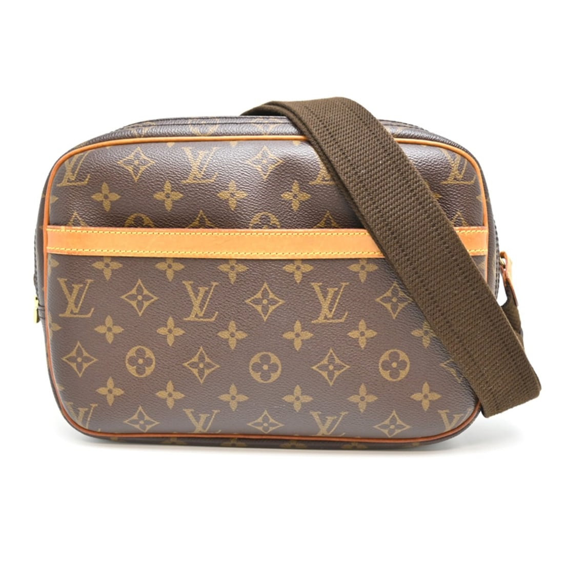 Louis Vuitton Reporter PM Women's Shoulder Bag M45254 (Discontinued) Monogram Brown: --- Catalog ---Category: SizeSize (HxWxD): 21cm x 27cm x 12cm / 8.26'' x 10.62'' x 4.72''Category: DesignType: Shoulder bagColor: BrownGender: WomenMaterial: Monogram Category: GeneralMPN: