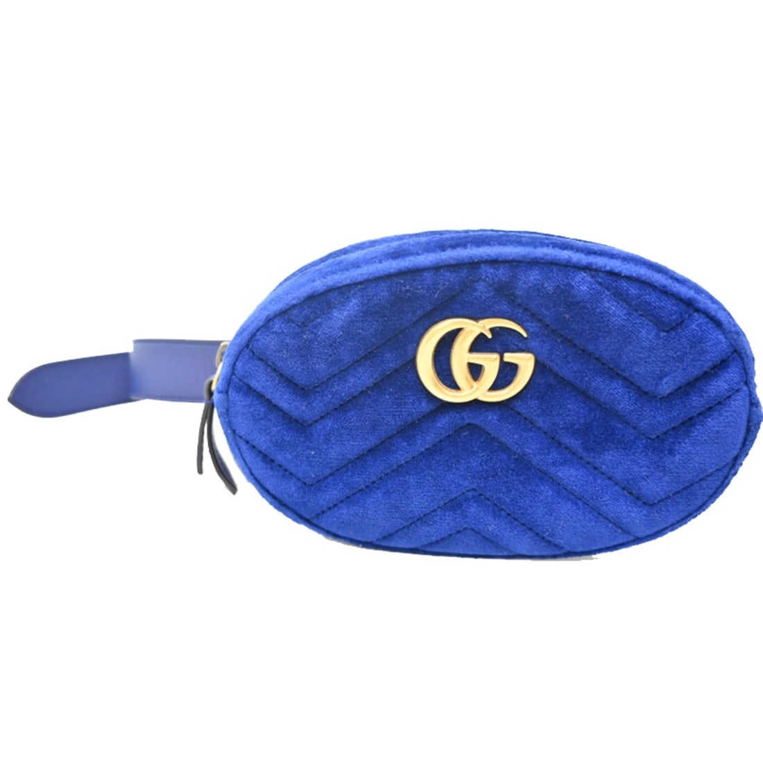 Gucci GG Marmont Waist Bag, Women's Pouch, 476434, Velour Blue: --- Catalog ---Category: SizeSize (HxWxD): 10.5cm x 17cm x 4cm / 4.13'' x 6.69'' x 1.57''Category: DesignType: Fanny pack, PouchColor: BlueGender: WomenCategory: GeneralMPN: 476434Brand: GucciCountry