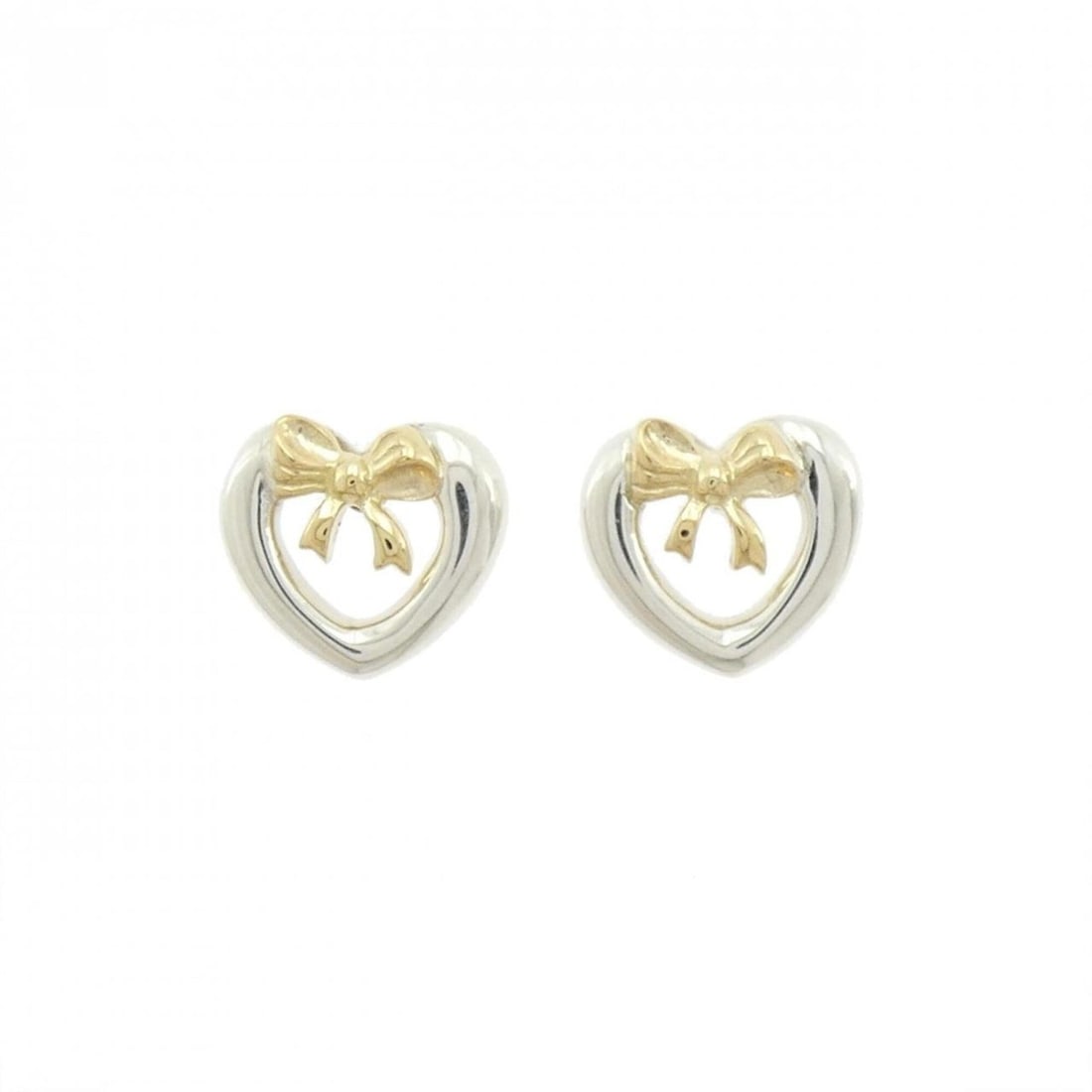 Tiffany & Co. 925 750YG Earrings: --- Catalog ---Category: SizeWeight: 2.9g / 0.1oz.Size (HxWxD): 10.30mm x 11.30mm / 0.41'' x 0.44''Category: DesignType: Stud earringsGender: WomenMaterial: Silver 925, Yellow gold (18K)Category:
