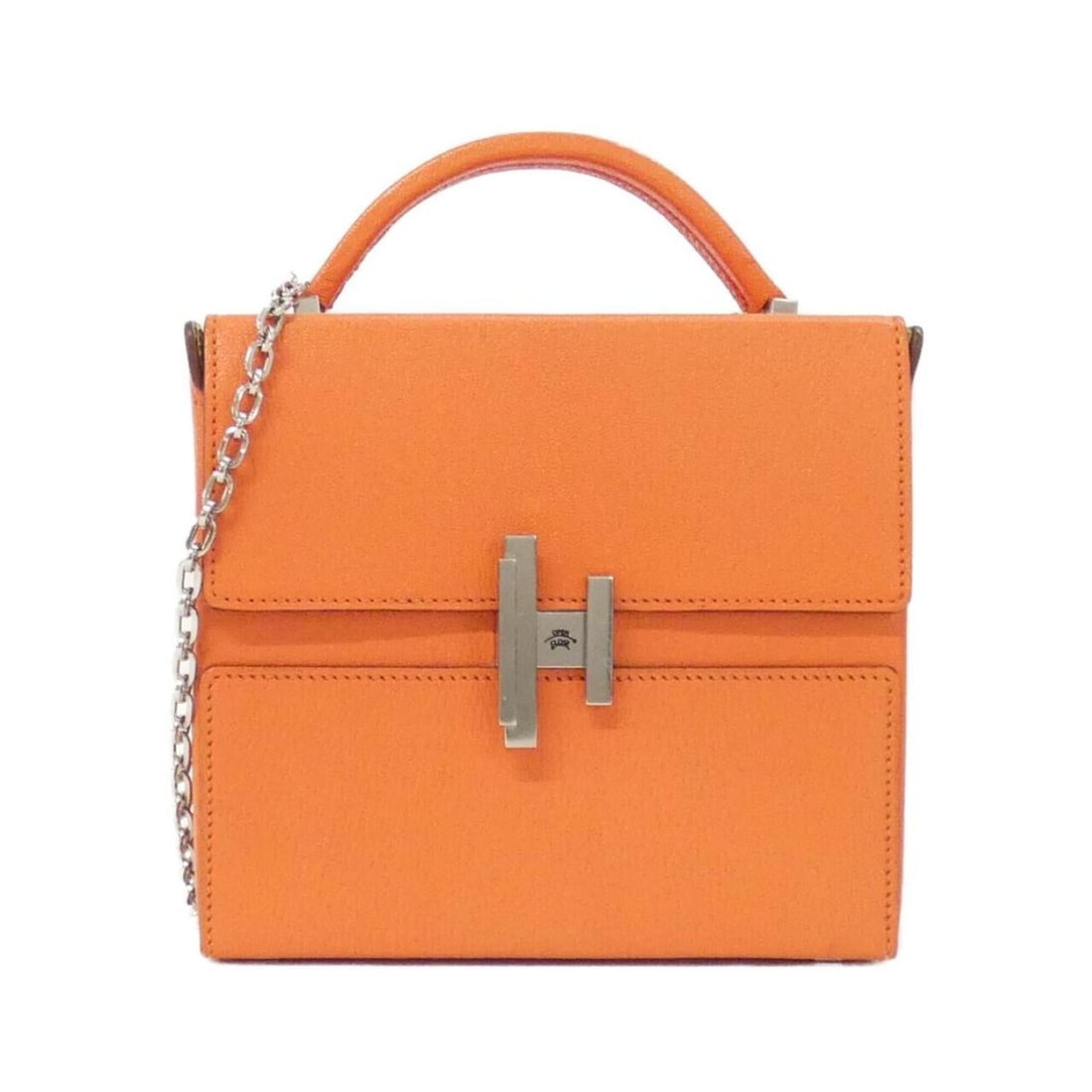 Hermes Cinétice 073688CK Shoulder Bag: --- Catalog ---Category: SizeSize (HxWxD): 17cm x 18cm x 8.5cm / 6.69'' x 7.08'' x 3.34''Category: DesignType: Shoulder bagColor: Orange poppyGender: WomenMaterial: Chevre leather Category: