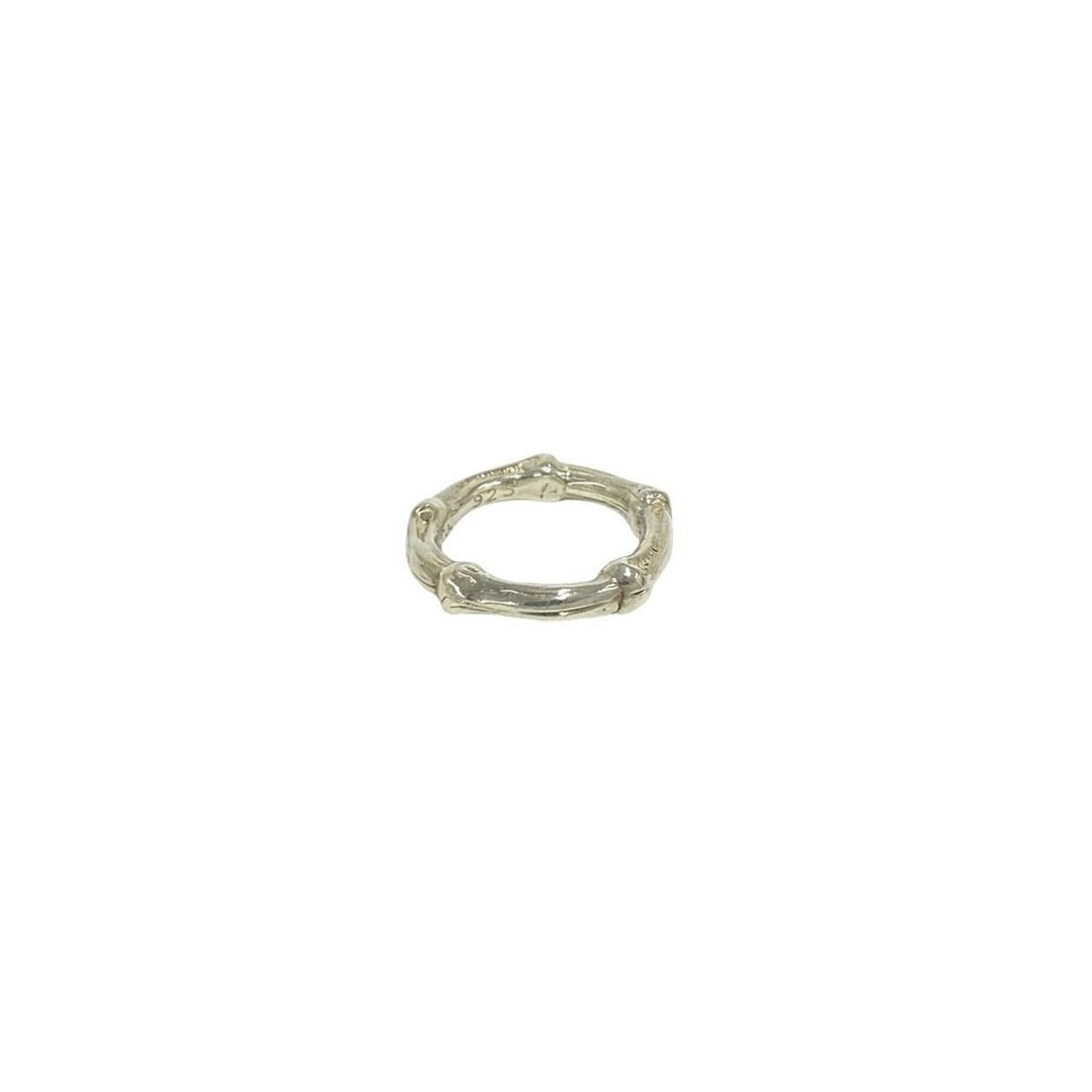 TIFFANY&Co. Tiffany Bamboo Sterling Silver 925 Ring, Women's Accessory, Silver, 07397 (1 of 20)