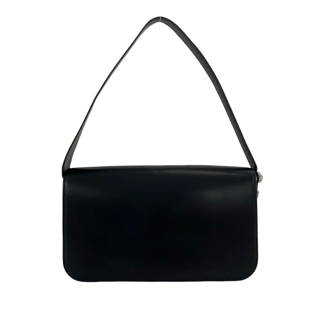 CARTIER Cartier Panther Line Leather Semi-Shoulder Bag, One-Shoulder Handbag, Black 72223 (1 of 20)