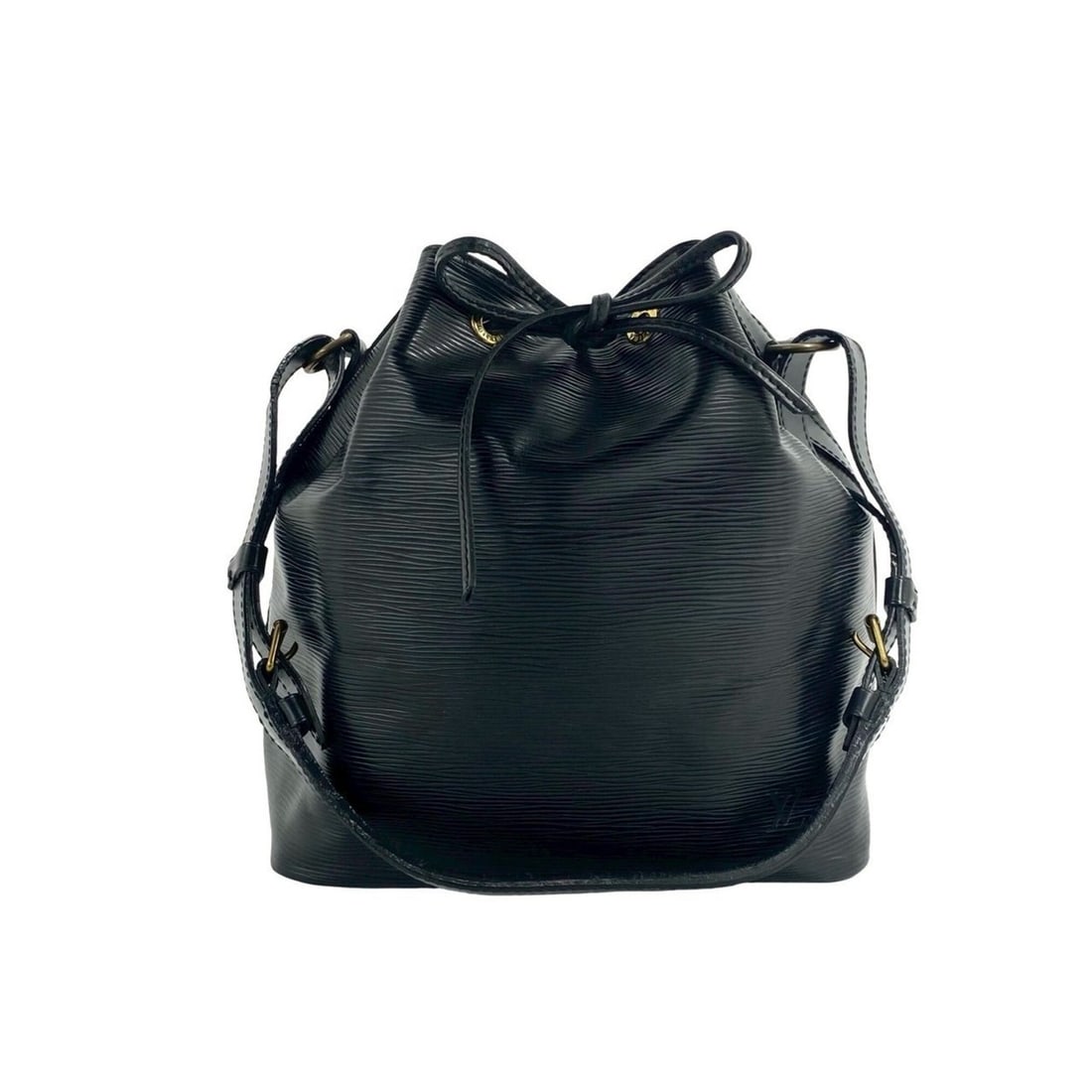 LOUIS VUITTON Vintage Petit Noé Epi Leather Semi-Shoulder Bag / One-Shoulder Bag, Noir (26221) (1 of 10)