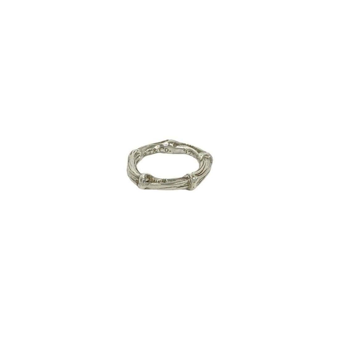 TIFFANY&Co. Tiffany Vintage Bamboo 925 Ring, Women's Silver Accessory, 20902: --- Catalog ---Category: SizeJP Size: 11US Size: 6Category: DesignType: Band ringColor: SilverGender: WomenMaterial: Silver 925Category: GeneralBrand: Tiffany--- Item List ---Section: ConditionRanking