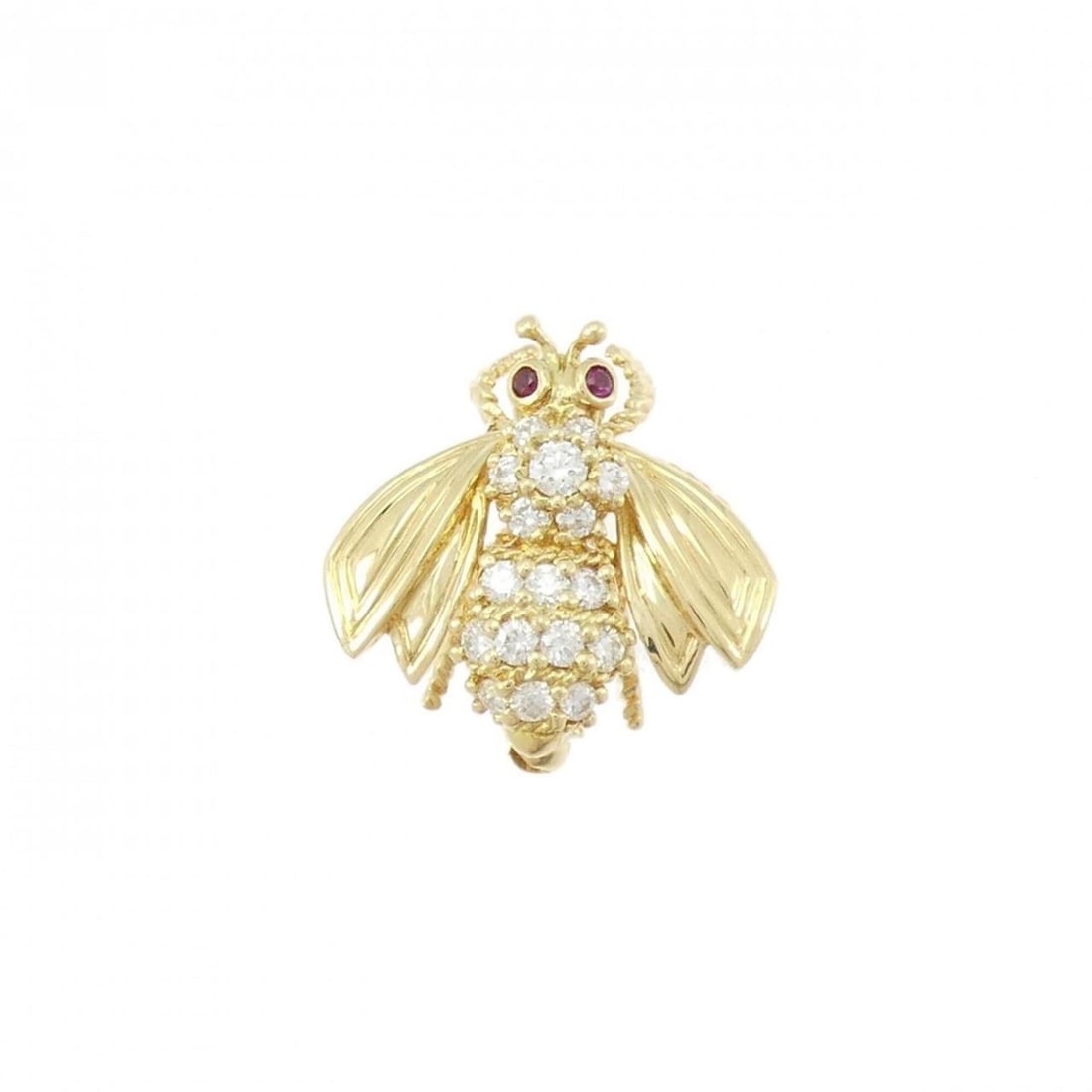 Tiffany Ruby Brooch: --- Catalog ---Category: SizeSize (HxWxD): 19.1cm x 19.3cm / 7.51'' x 7.59''Category: DesignType: BroochGender: WomenMaterial: Yellow gold (18K)Category: GeneralBrand: Tiffany--- Item List