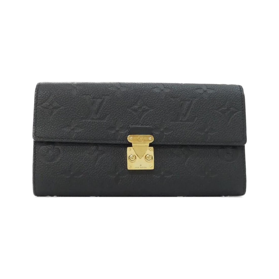 Louis Vuitton Monogram Empreinte Portefeuille Sarah Métis M82638 Wallet: --- Catalog ---Category: SizeSize (HxWxD): 11cm x 19cm x 2.5cm / 4.33'' x 7.48'' x 0.98''Category: DesignType: Long wallet (bi-fold)Color: BlackGender: WomenMaterial: Leather Category: GeneralBrand: