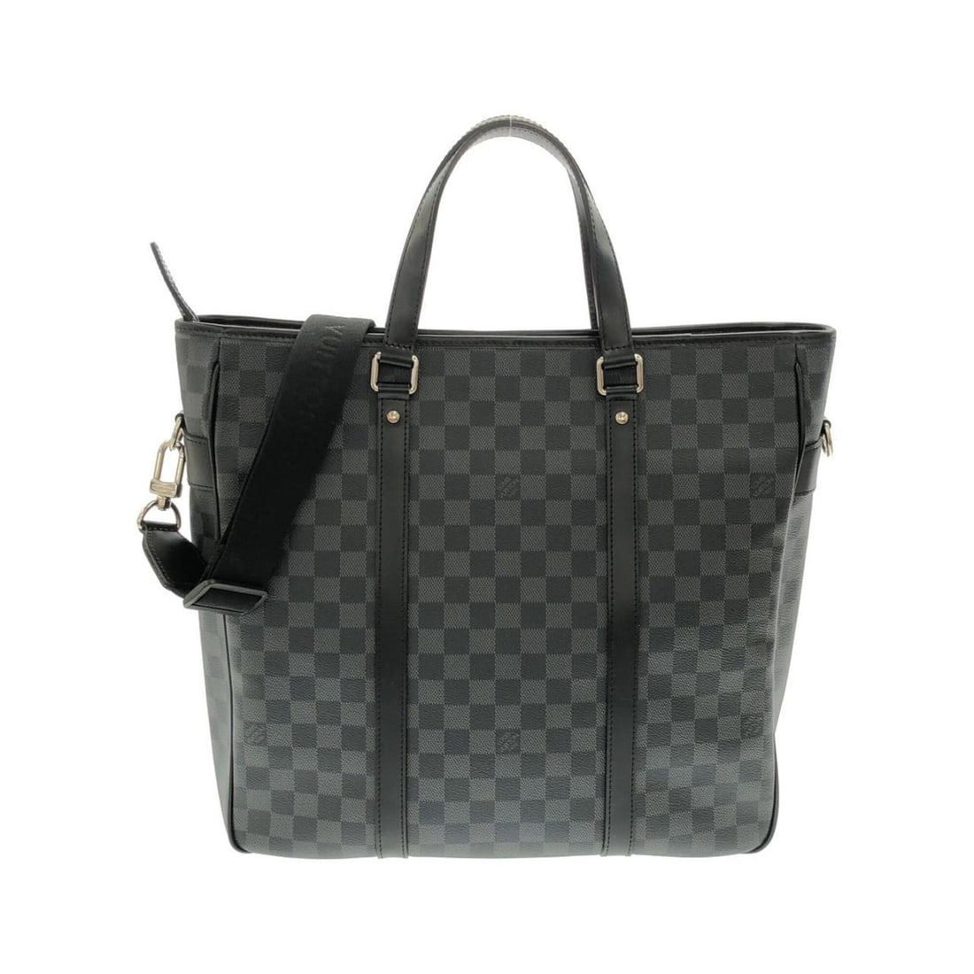 Louis Vuitton Damier Graphite Tadao N51192 Handbag: --- Catalog ---Category: SizeWeight: 1.28kg / 2.82lb.Size (HxWxD): 35cm x 42cm x 11cm / 13.77'' x 16.53'' x 4.33''Strap Length: 175cm / 68.89''Handle Length: 41cm / 16.14''Category: DesignType: Handba