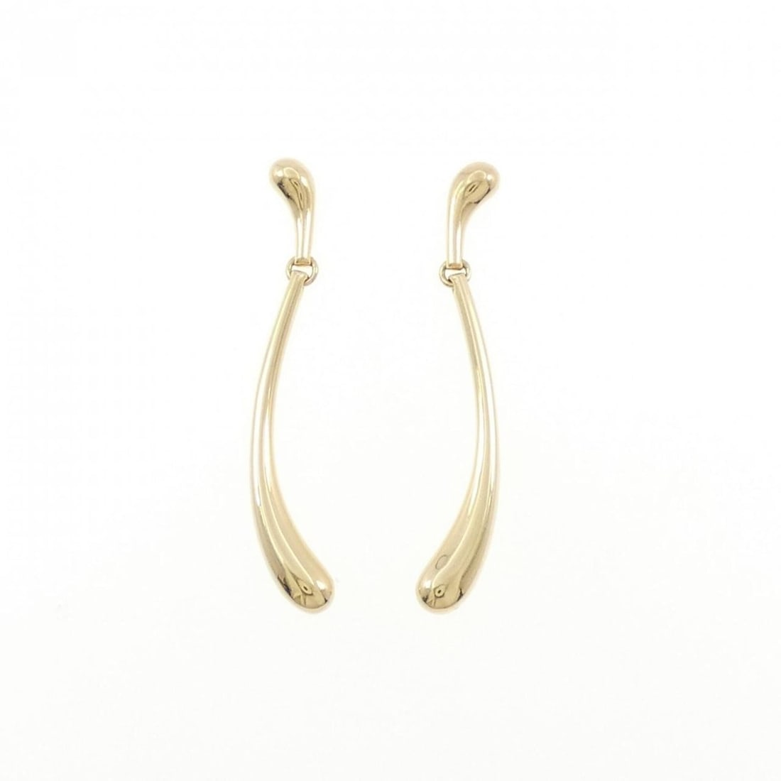 Tiffany & Co. 750YG Earrings: --- Catalog ---Category: SizeWeight: 8g / 0.28oz.Size (HxWxD): 42.00mm x 6.20mm / 1.65'' x 0.24''Category: DesignType: Stud earringsGender: WomenMaterial: Yellow gold (18K)Category: GeneralBrand: