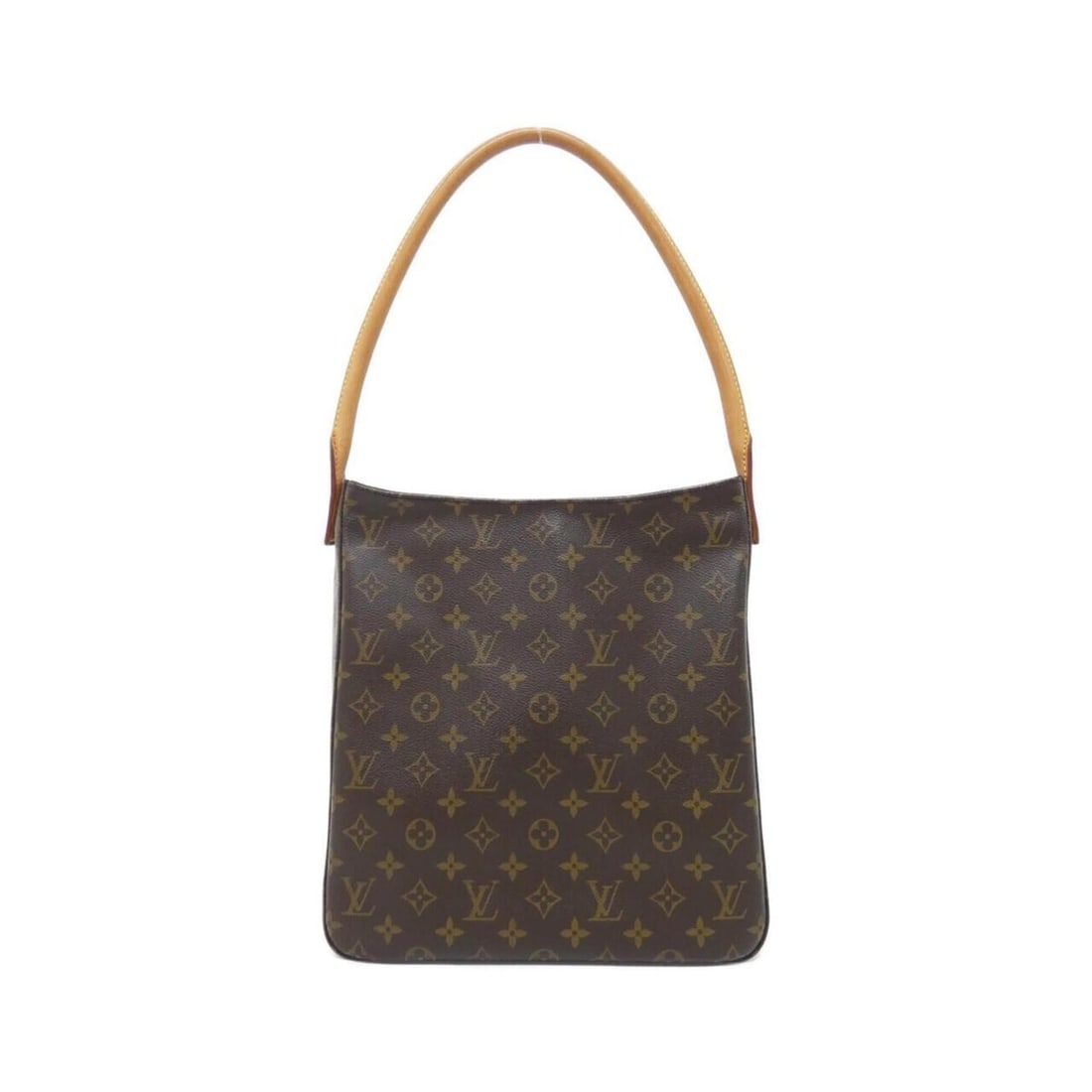 Louis Vuitton Monogram Looping GM M51145 Shoulder Bag: --- Catalog ---Category: SizeWeight: 610g / 1.34lb.Size (HxWxD): 30cm x 29cm x 11cm / 11.81'' x 11.41'' x 4.33''Handle Length: 62cm / 24.4''Category: DesignType: Shoulder bagColor: MarronGender: Women