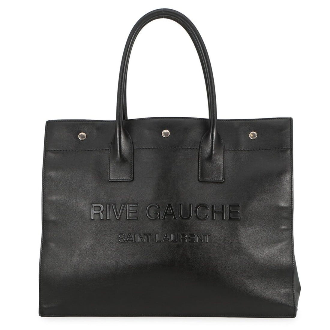 Yves Saint Laurent Saint Laurent Paris Tote Bag Rive Gauche Small 686266 SAINT LAURENT PARIS Black: --- Catalog ---Category: SizeSize (HxWxD): 30.5cm x 38.5cm x 17.5cm / 12'' x 15.15'' x 6.88''Category: DesignType: Handbag, Tote bagColor: BlackGender: WomenMaterial: Leather Category: GeneralMPN: 686