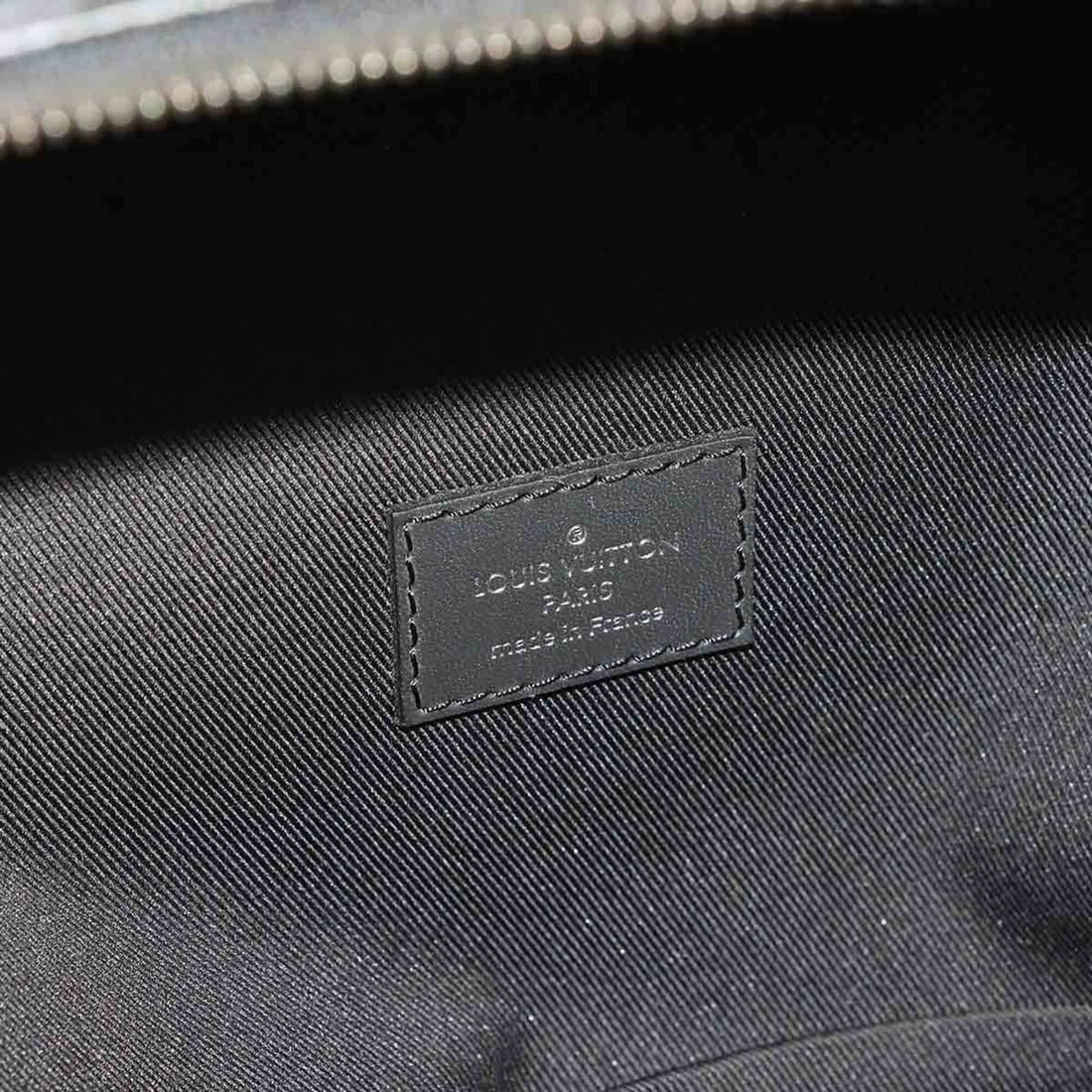 Louis Vuitton Monogram Eclipse Discovery Backpack, Black, M43186, RFID, Silver Hardware. - 6