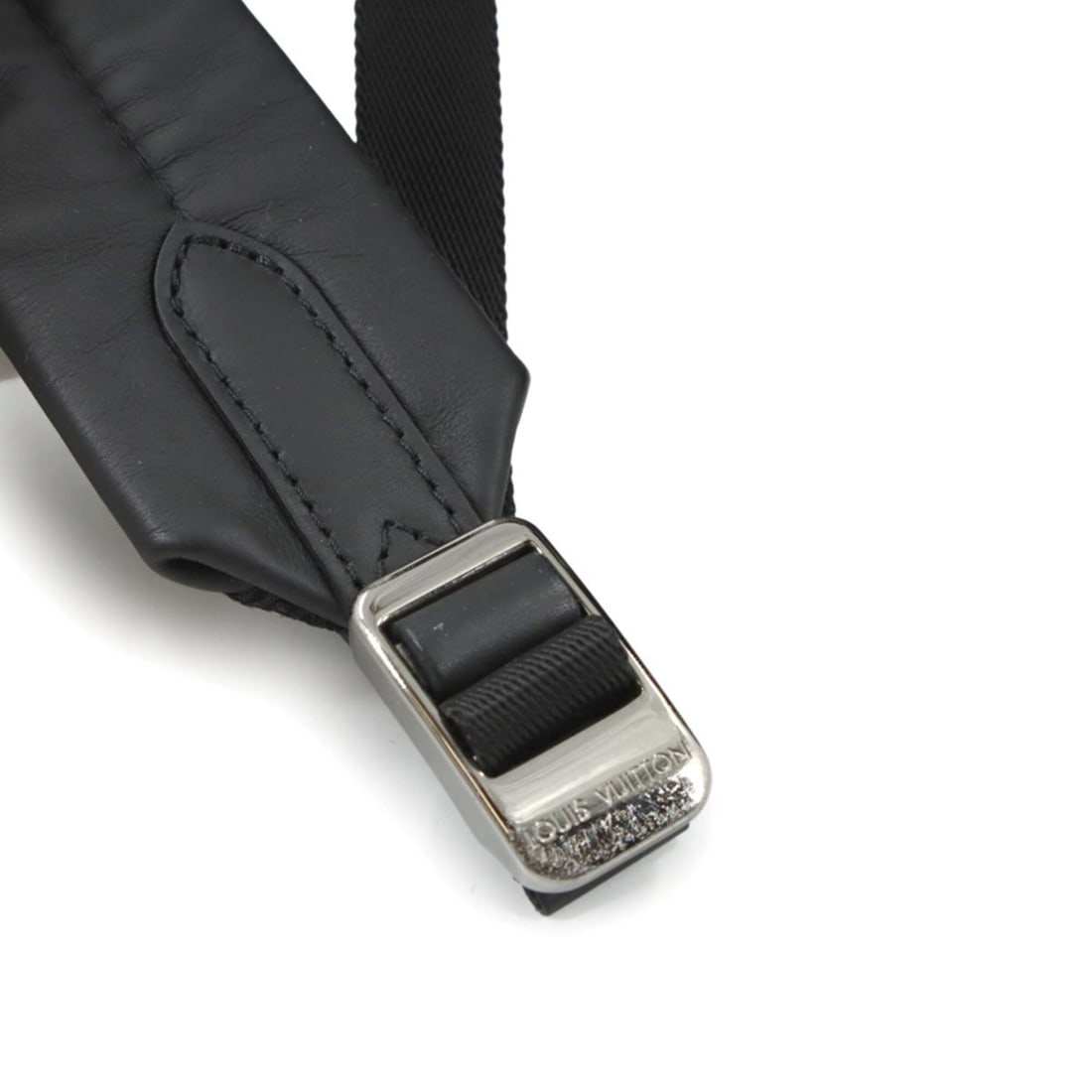 Louis Vuitton Monogram Eclipse Discovery Backpack, Black, M43186, RFID, Silver Hardware. - 8