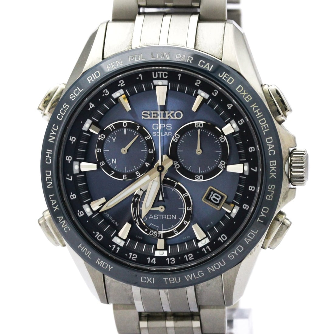 SEIKO Astron GPS Solar Ceramic Titanium Mens Watch SBXB005(8X82-0AB0) Polished: --- Catalog ---Category: SizeCase Diameter: 46mm / 1.81''Category: DesignType: WristwatchStyle: SportGender: MenColor (Dial): BlueMaterial (Band): TitaniumMaterial (Case): Ceramic, TitaniumCategory: G