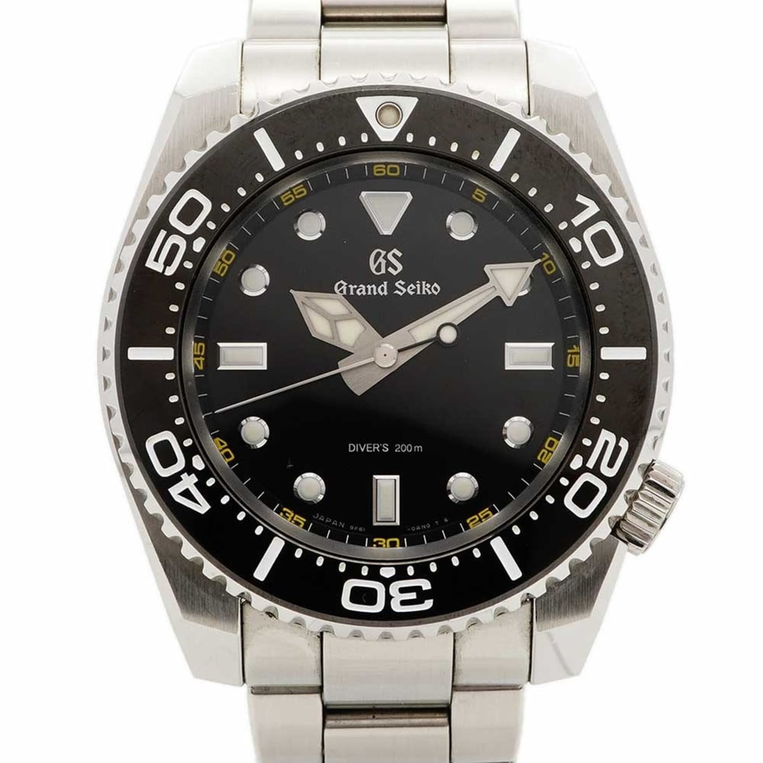 Seiko Grand SBGX335 9F61-0AL0 Black Dial Men's Watch: --- Catalog ---Category: SizeWrist Size: 18.5cm / 7.28''Case Diameter: 43.9mm / 1.73''Category: DesignType: WristwatchGender: MenColor (Dial): BlackMaterial (Band): Stainless steelCategory: GeneralMPN