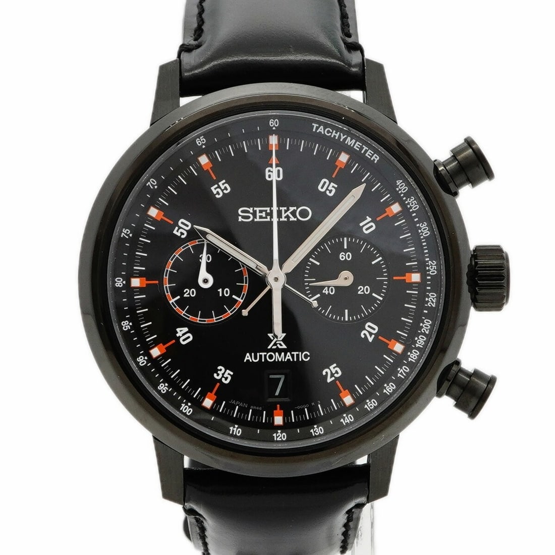Seiko Prospex Limited Edition of 600 Pieces Worldwide SBEC019 8R46-00F0 Black Dial Men's Watch: --- Catalog ---Category: SizeWrist Size: 19cm / 7.48''Case Diameter: 42.5mm / 1.67''Category: DesignType: WristwatchGender: MenColor (Dial): BlackMaterial (Band): LeatherCategory: GeneralMPN: SBEC019/