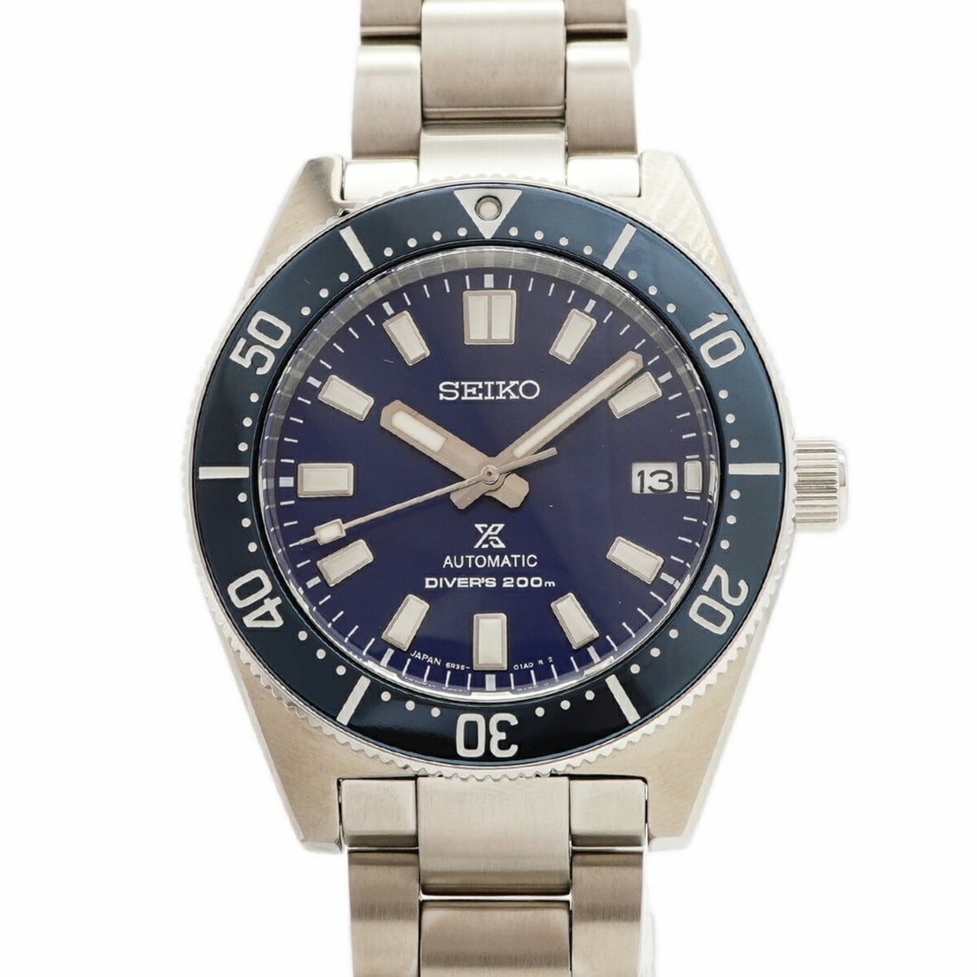 Seiko Prospex SBDC163 6R35-00P0 Navy Dial Men's Watch: --- Catalog ---Category: SizeWrist Size: 15cm / 5.9''Case Diameter: 40.8mm / 1.61''Category: DesignType: WristwatchGender: MenColor (Dial): NavyMaterial (Band): Stainless steelCategory: GeneralMPN: SB